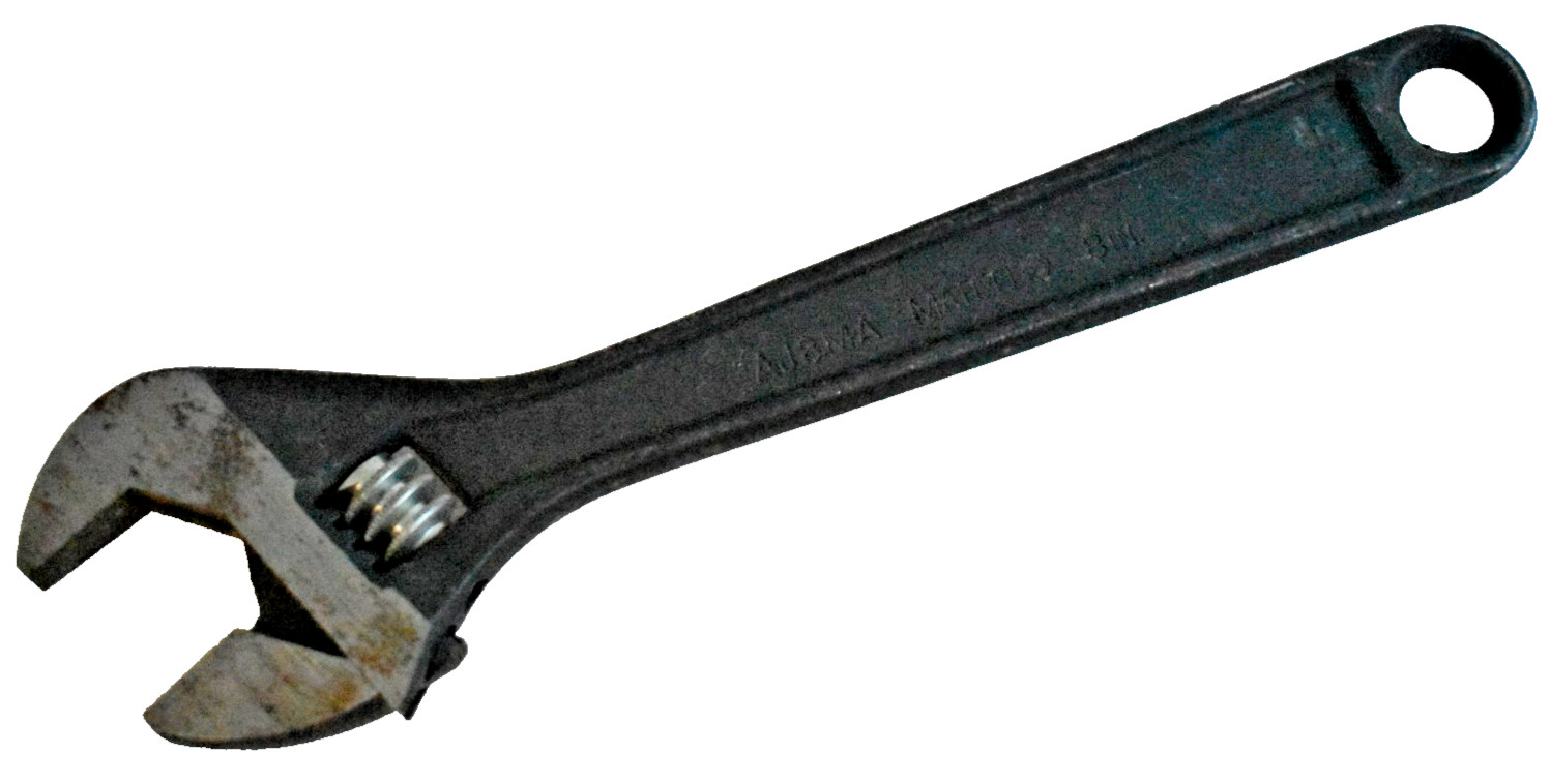 Matco Tools AJ8MA 8″ Adjustable Wrench Industrial Finish