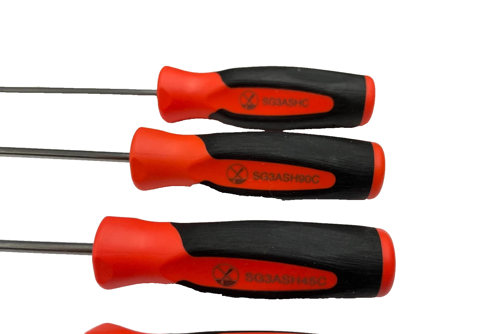 Snap-on Tools ORANGE Mini Soft Grip INSTINCT Awl Hook Pic Set SGASA204CO USA NEW
