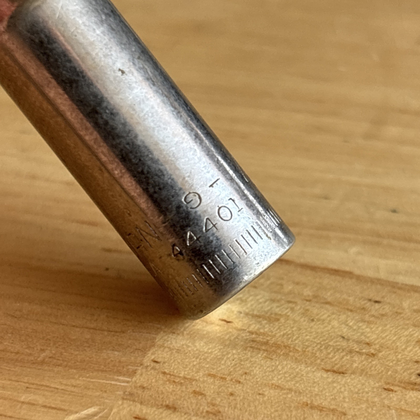 Craftsman 4mm Deep Socket 1/4″ Drive 6 Point Inverted G Series 44401 USA