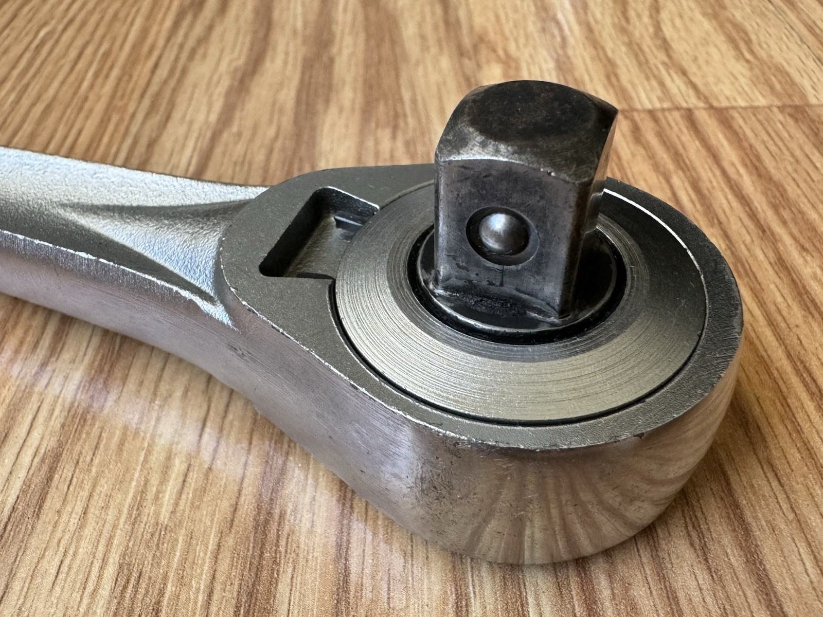 Vtg Craftsman 1/2” Drive Ratchet -VF-44985 =Forged In USA Quick Release 10.25”
