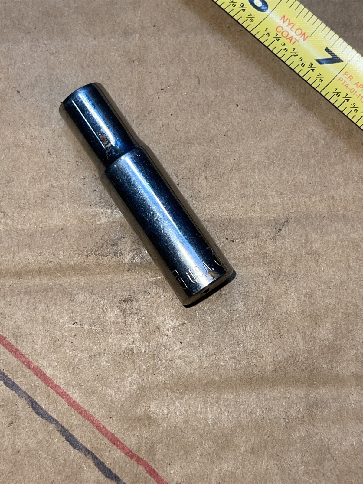 Vintage Allen USA 11258 3/8 In SAE 3/8” Drive 12 Point Deep Socket