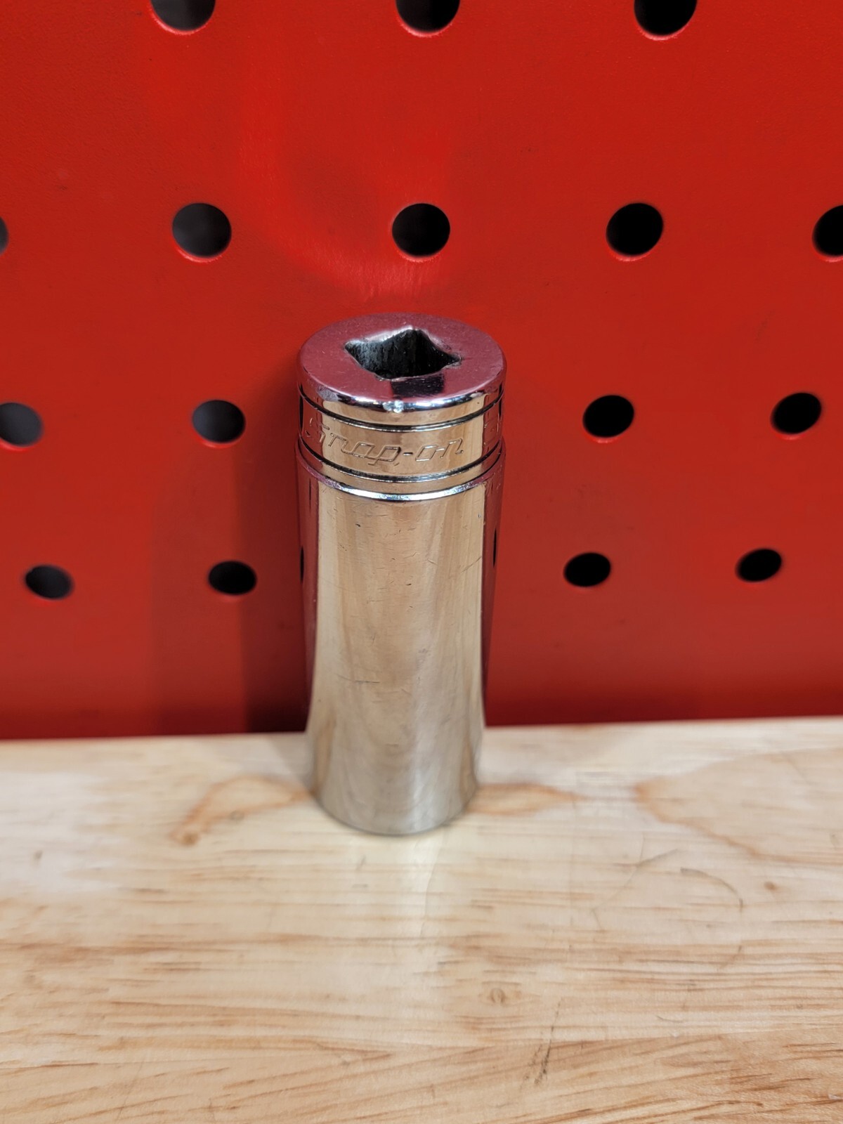 Snap-on Tools SFS241 3/4″ SAE 3/8″ Drive Deep 6-Point Chrome Socket USA