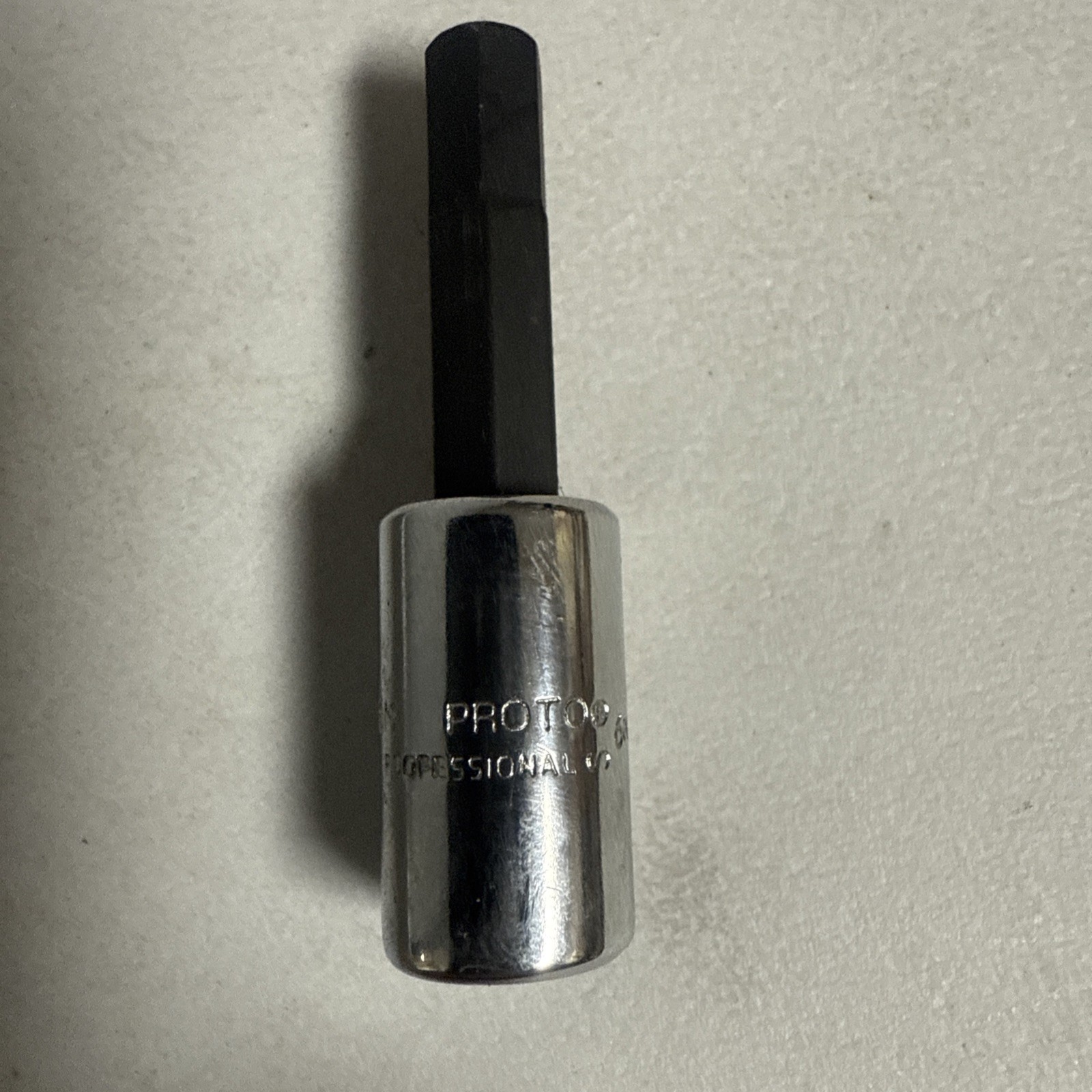 Proto Professional 4770-6M 1/4″ Drive 6mm Metric Standard Hex Bit Socket
