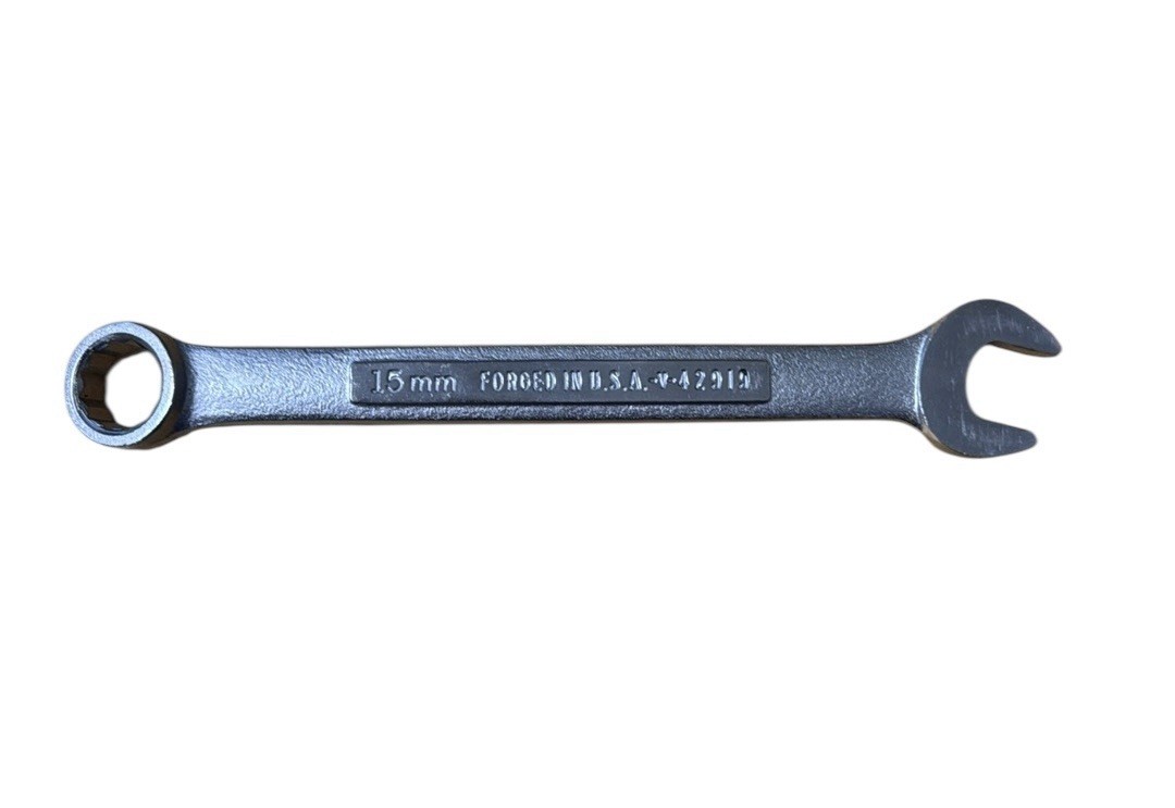 Vintage Craftsman 12-Pt Metric Combination Wrenches Set 9mm-15mm Forged in USA