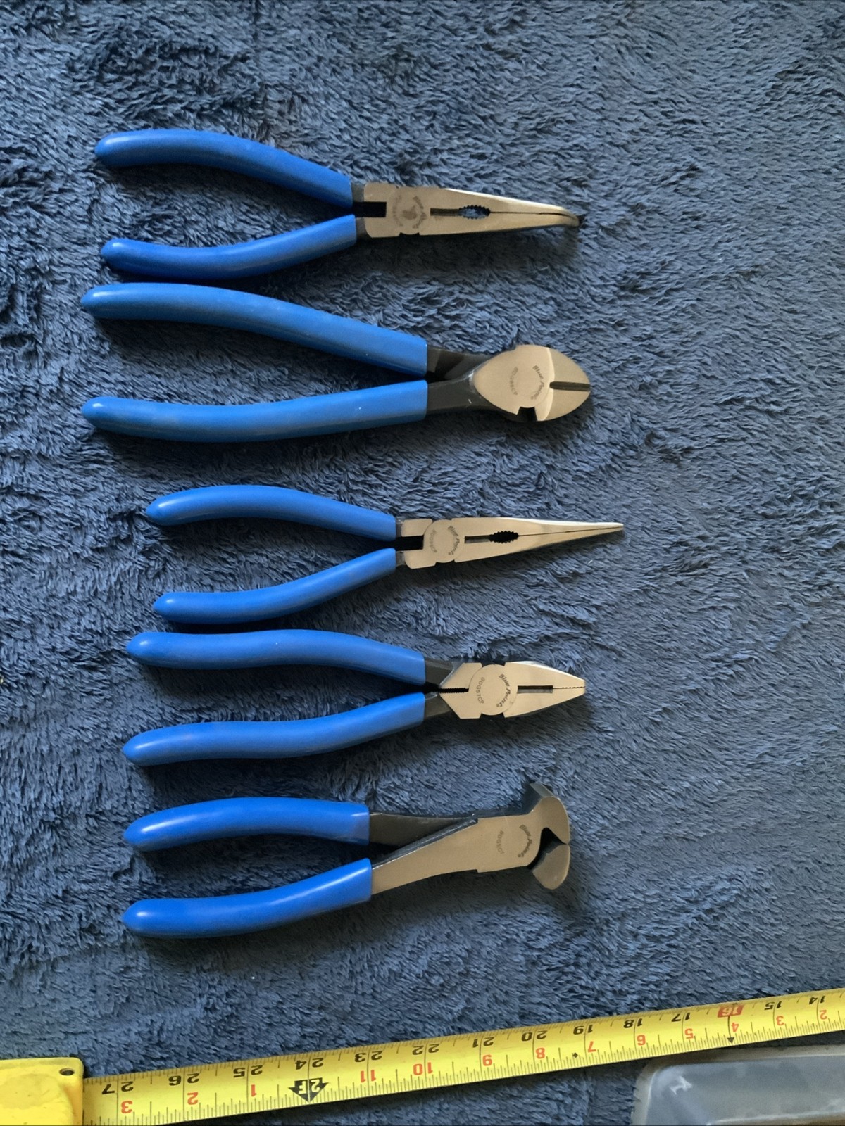 Blue Point 5pc Pliers….good Shape….