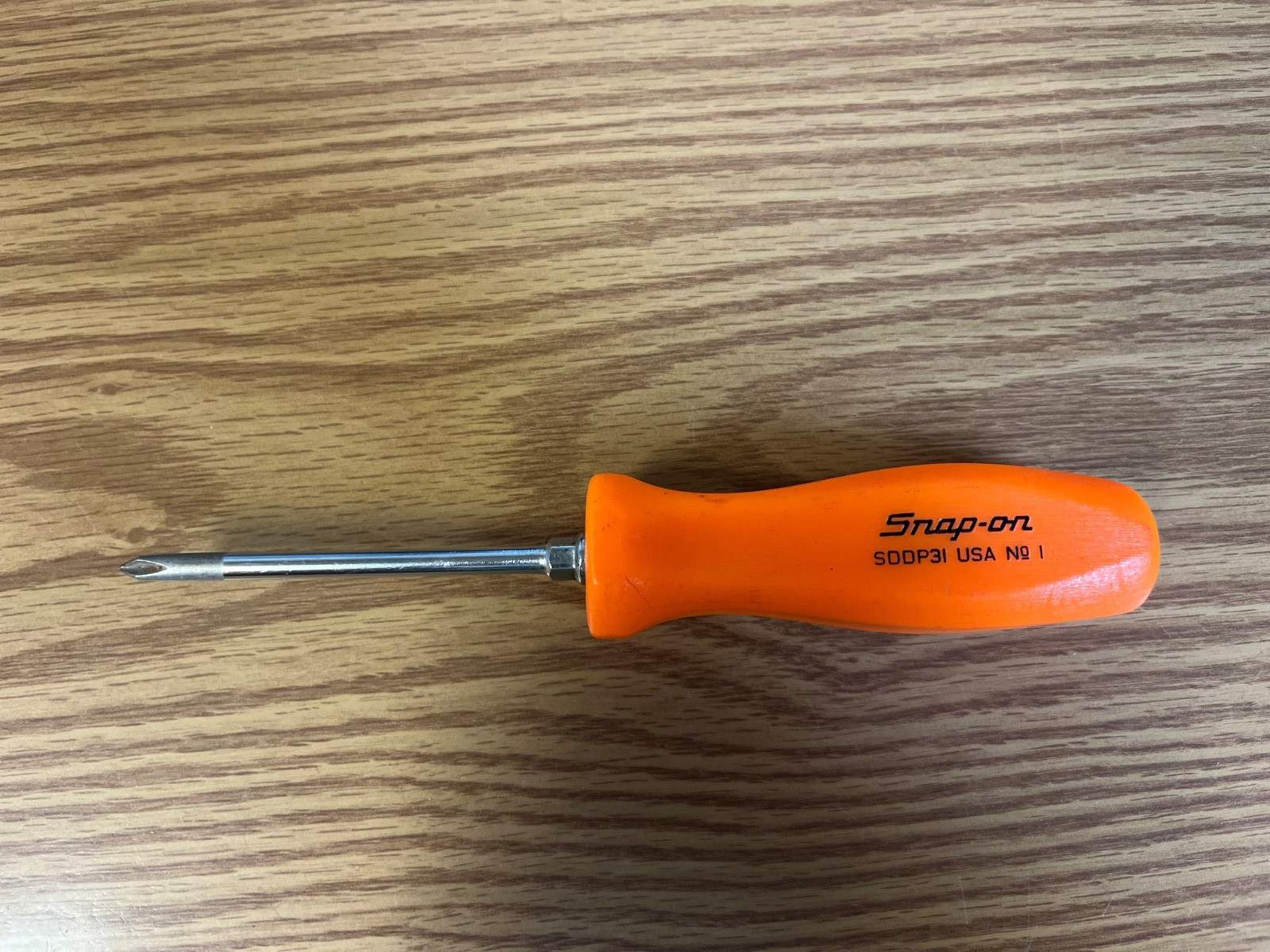 SNAP ON – SDDP31 – NO1 PHILLIPS SCREWDRIVER – 6.5″ LONG – LOC# 274