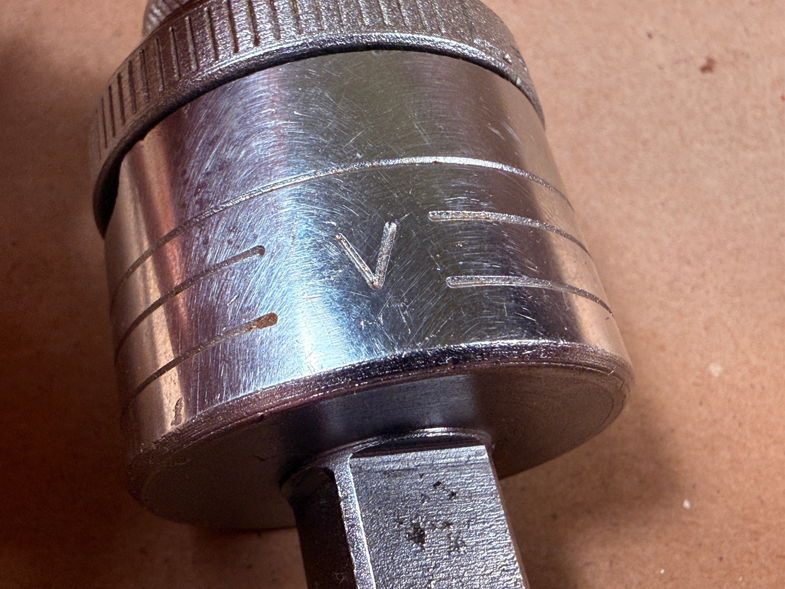 Vintage Craftsman USA =V= Series 1/2″ Drive Ratcheting Breaker Bar Adapter 4474