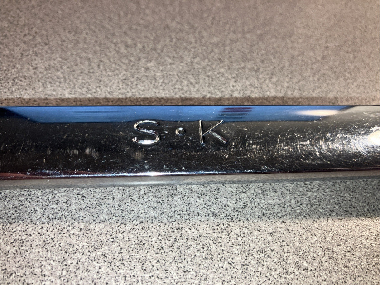 S-K Tools 1” 88232 12 Point Polished Chrome Combination Wrench USA