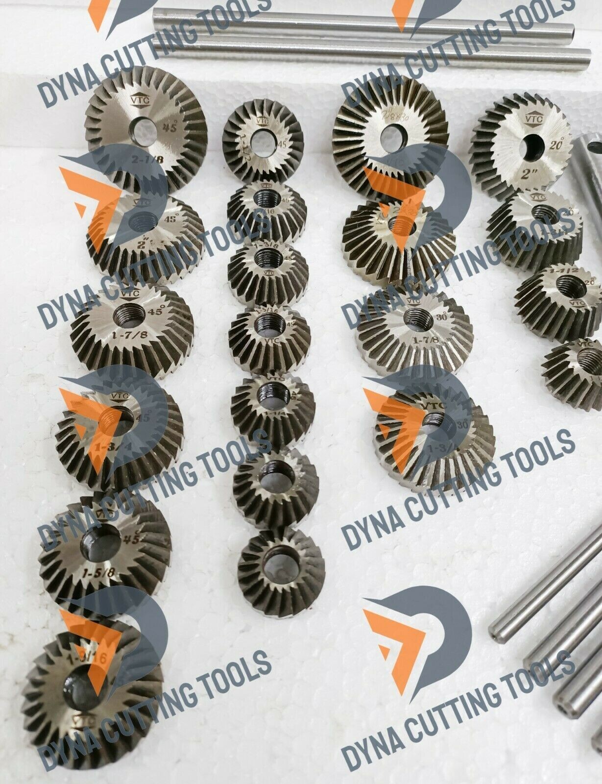 VALVE SEAT TOOL SET 21 PCS HIGH CARBON STEEL CUTTER FOR VINTAGE BLOCK HEADS