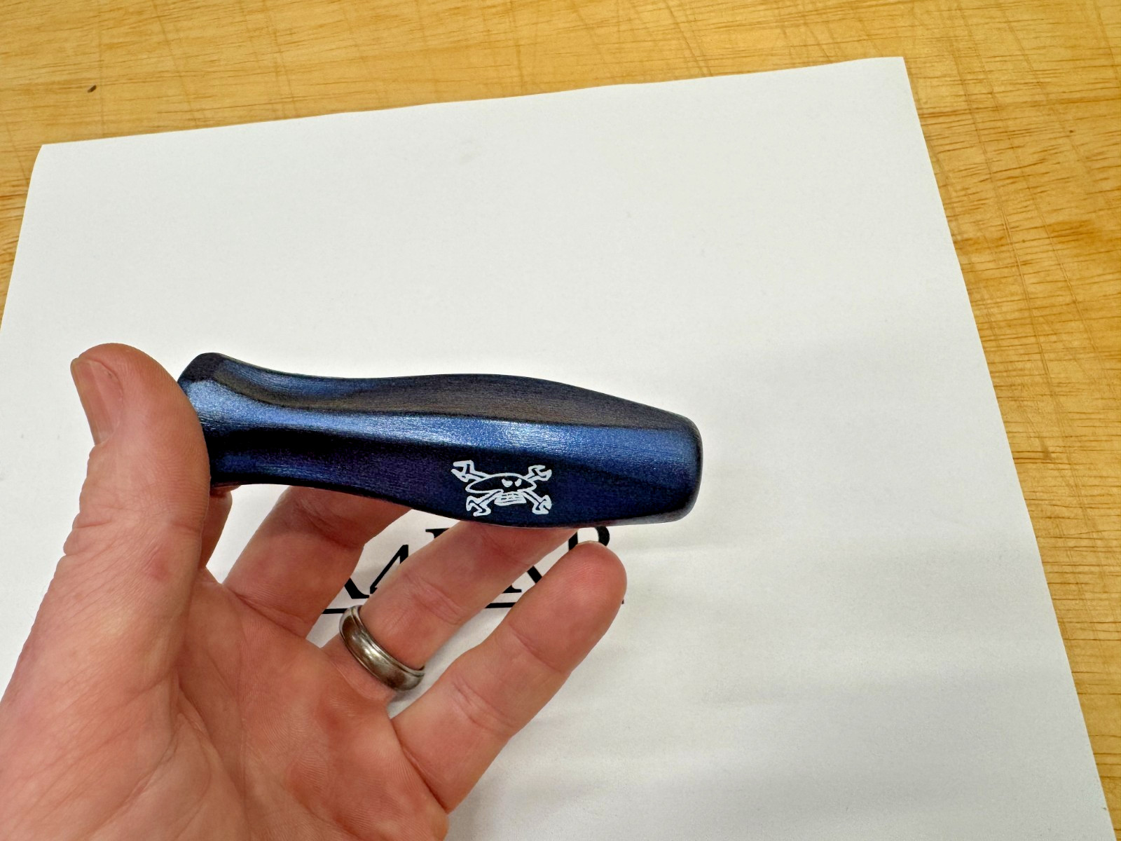 Snap-on Tools DISCONTINUED POWER BLUE 3/8 Drive Replacement Hard Grip GUY MARTIN
