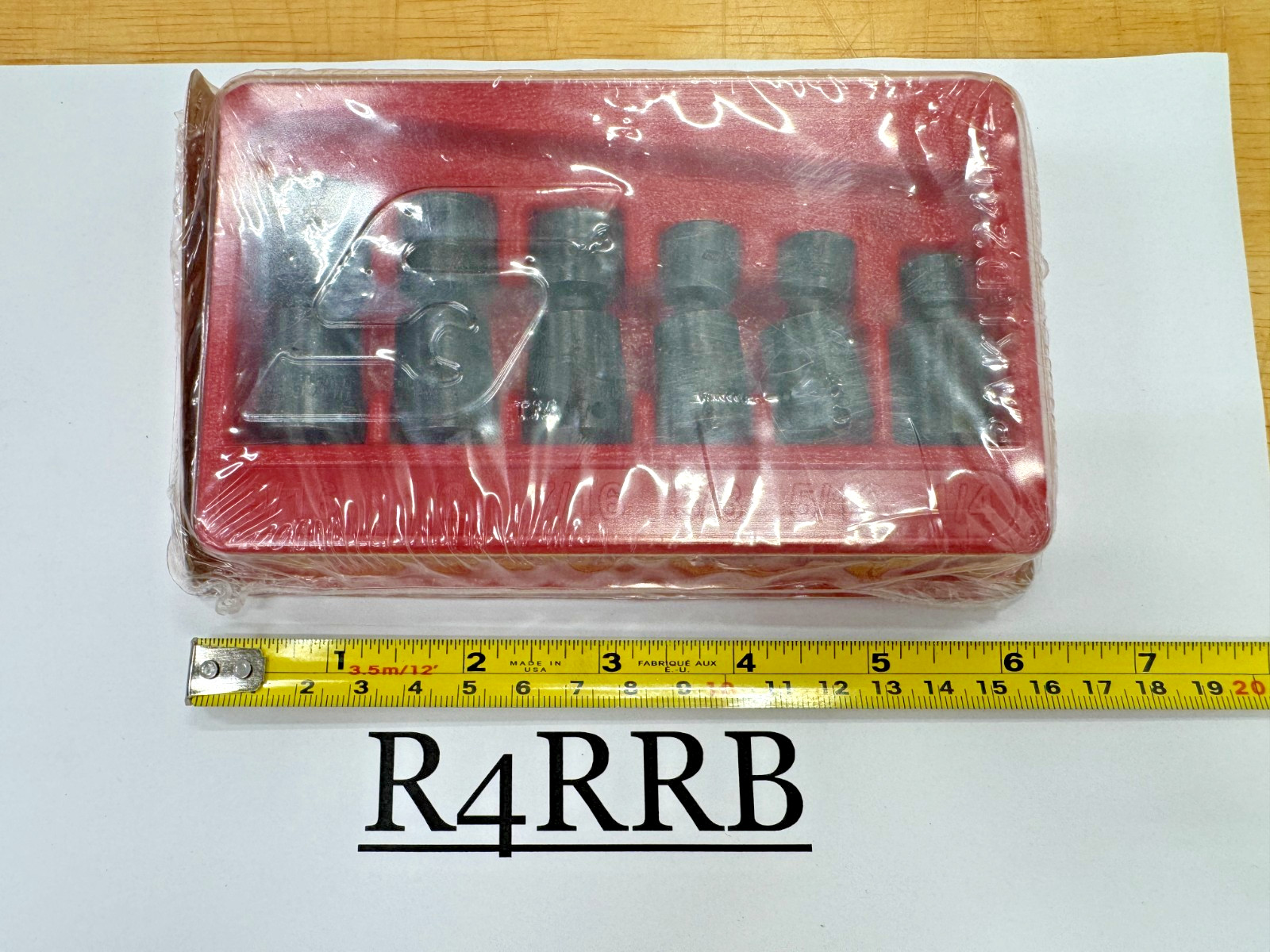 Snap-on Tools USA NEW 6pc 1/4″ Drive SAE 6PT Shallow Impact Swivel Set 106IPTMA