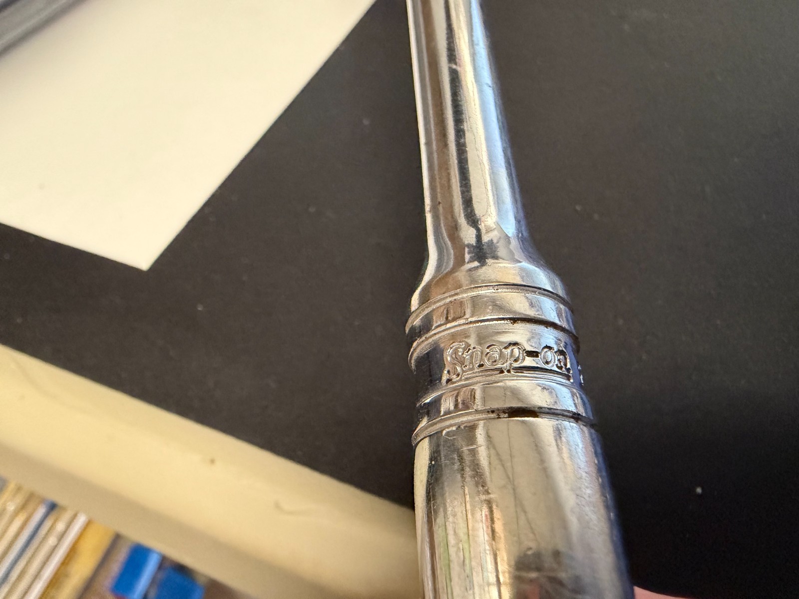 Snap On Tools F731 3/8″ Dr 11 in. Long Chrome Ratchet with Flex Head