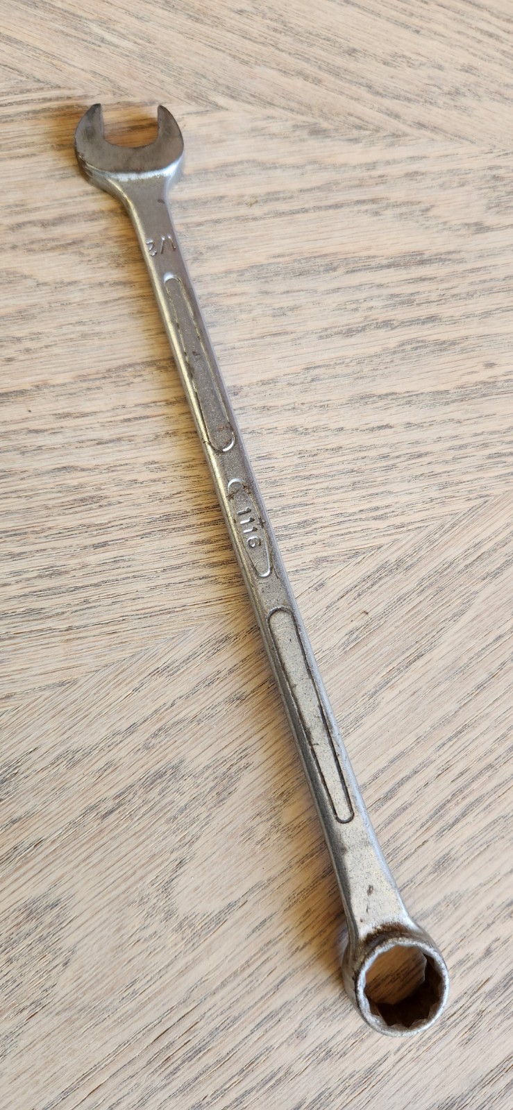 Bonney Made In USA 1/2 Inch Combination Wrench 1116