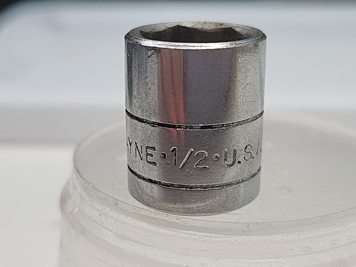 SK Wayne Hand Tools 45116 3/8″ Dr. 1/2″ 6pt Standard Socket ***USA***