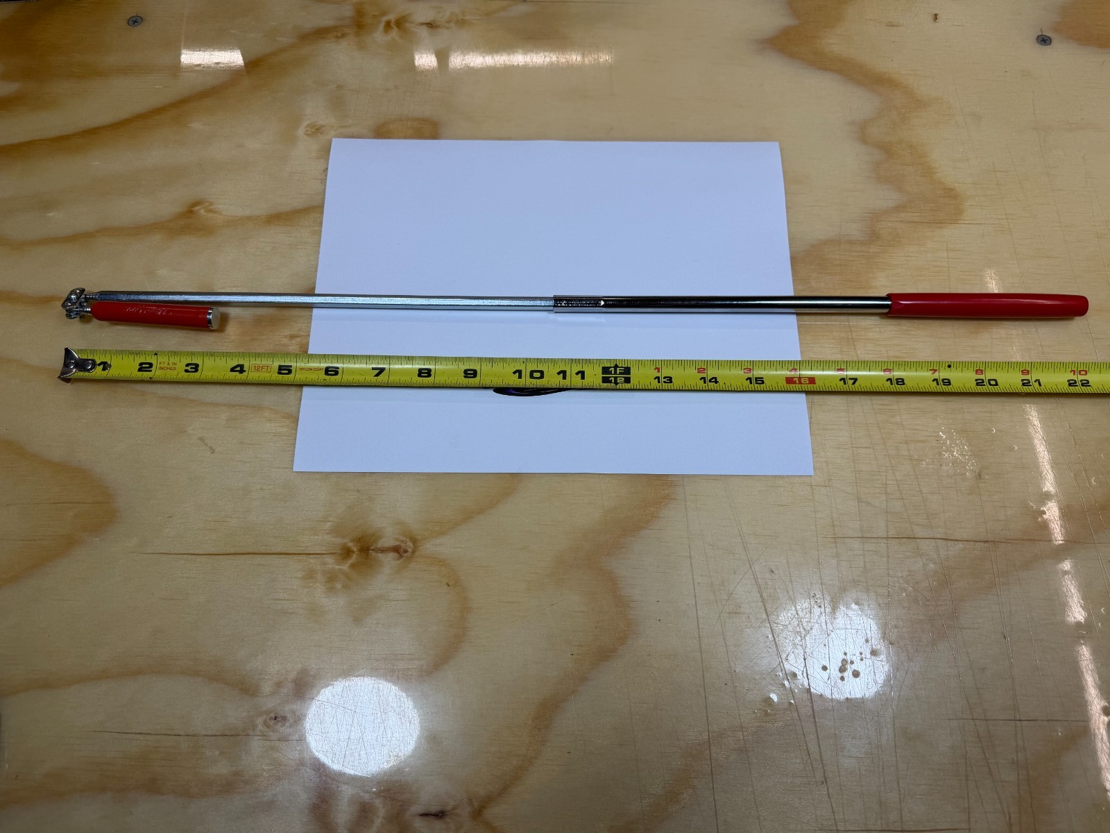 Blue-Point Tools USA NEW RED Extending Magnetic Pickup Tool PT28E