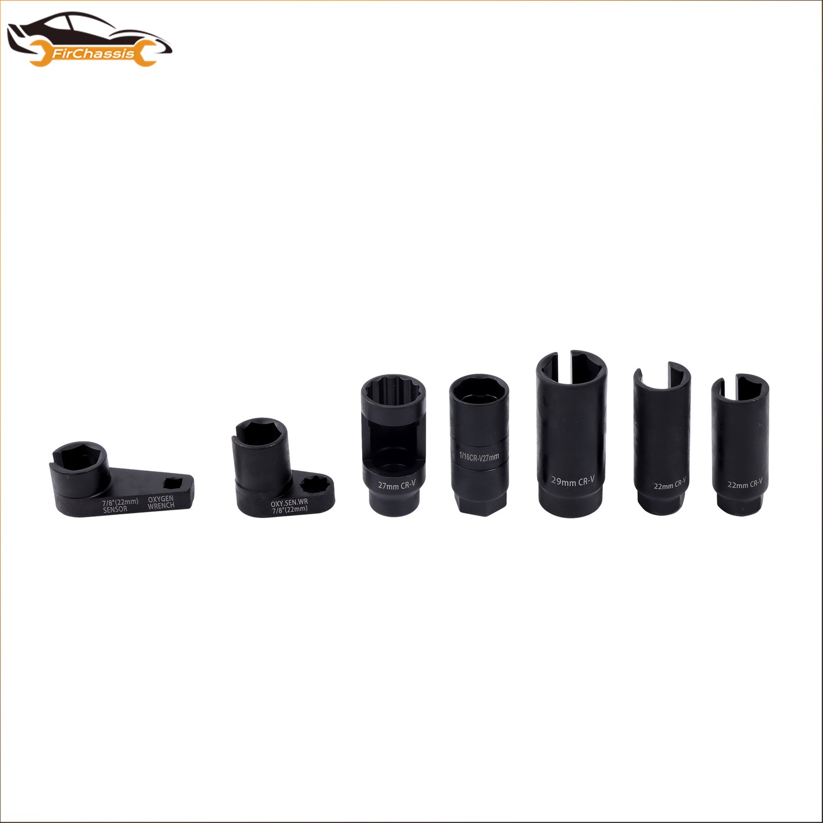 O2 Oxygen Sensor & Oil Pressure Sending Unit Master Sensor Socket Set 7PCS