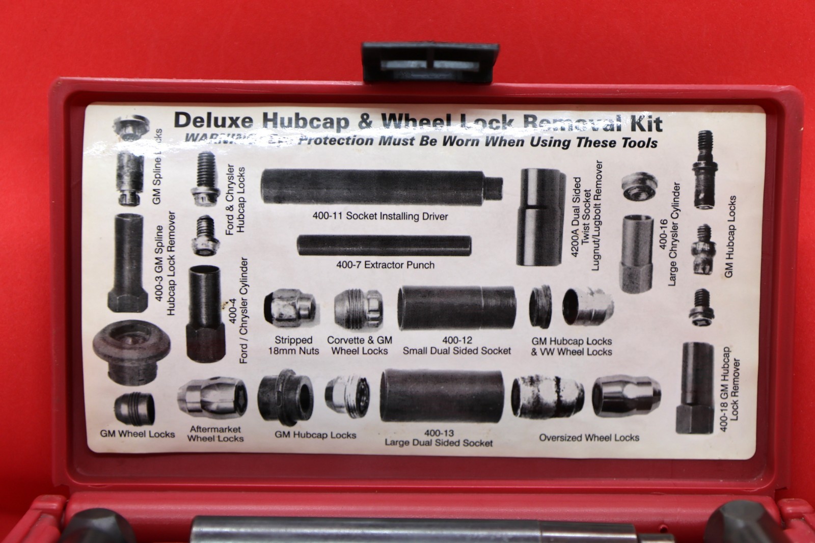 LTI Deluxe Hubcap and Wheel Lock Removal Kit LT-4000