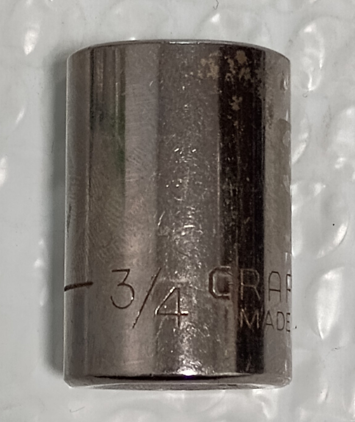 CRAFTSMAN TOOLS USA G2D 34652, 1/2″ DRIVE, 3/4″ SOCKET, SHALLOW, 12 POINT.
