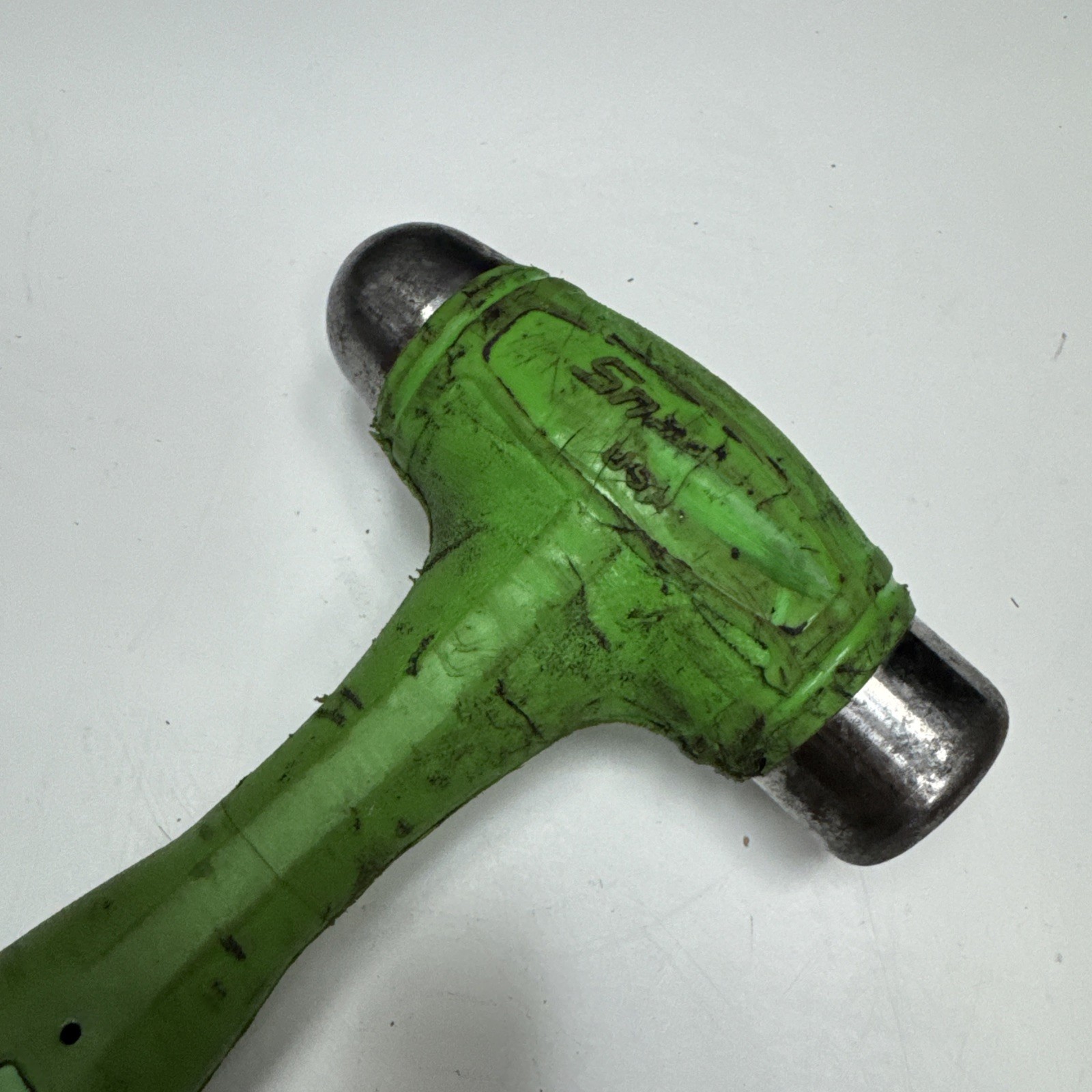 Snap On HBBD24G 24 oz Ball Peen Soft Grip Dead Blow Hammer GREEN USA MADE