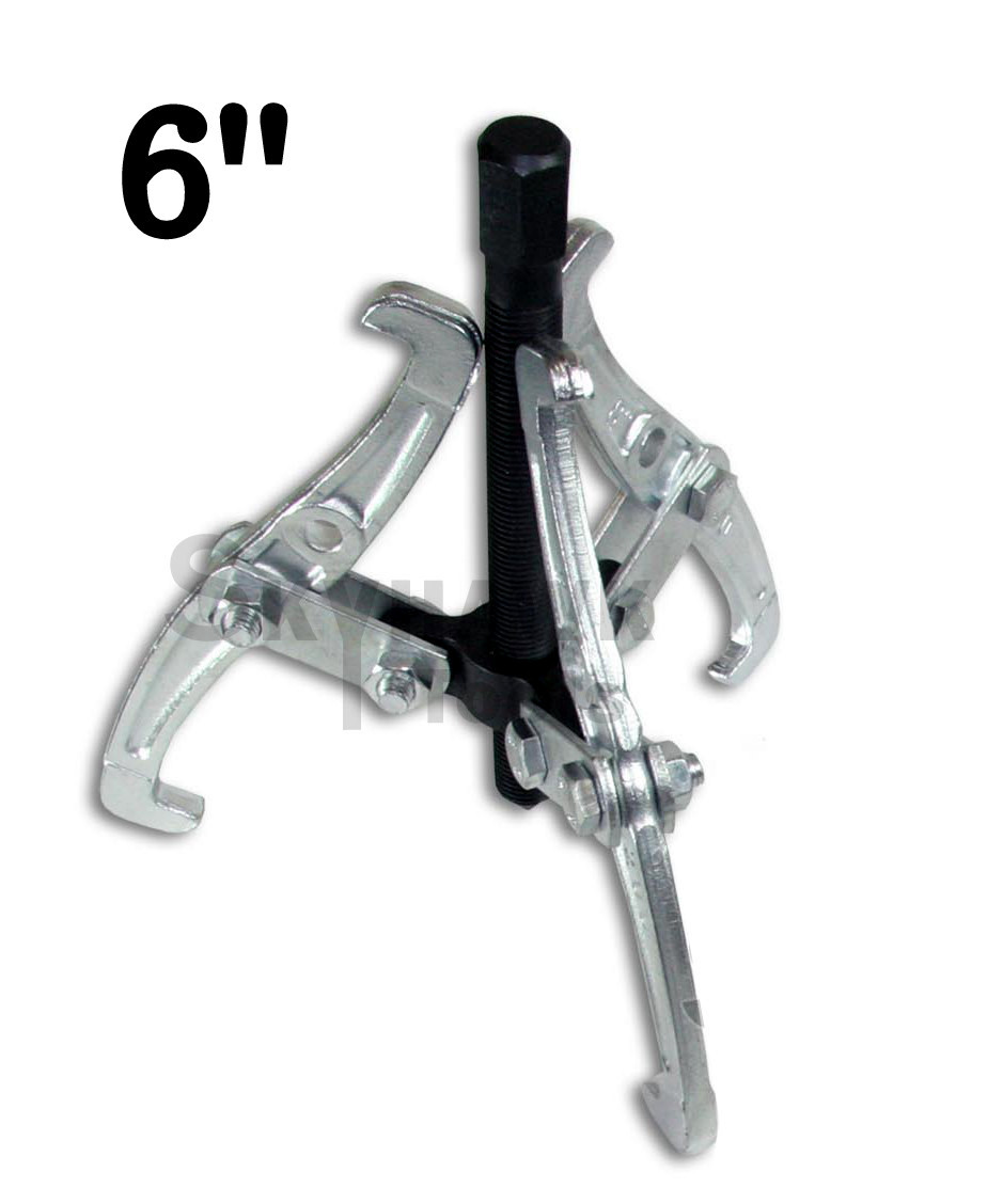 6″ GEAR FLYWHEEL PULLEY REMOVAL 3-JAW HOOK PULLER IN OUTSIDE REVERSIBLE JAWS