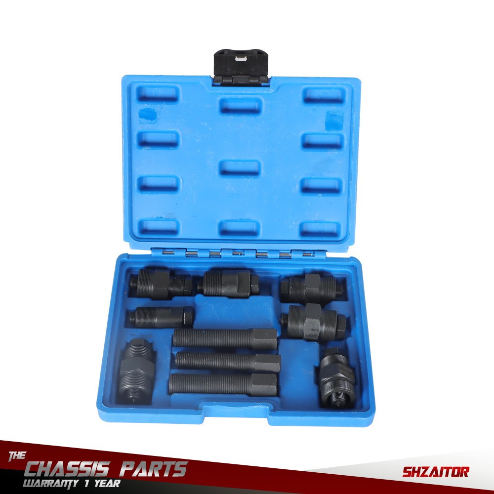 10 Pcs 15 Size Left Thread Motorcycle Flywheel Puller Tool Set For Dirt Bike