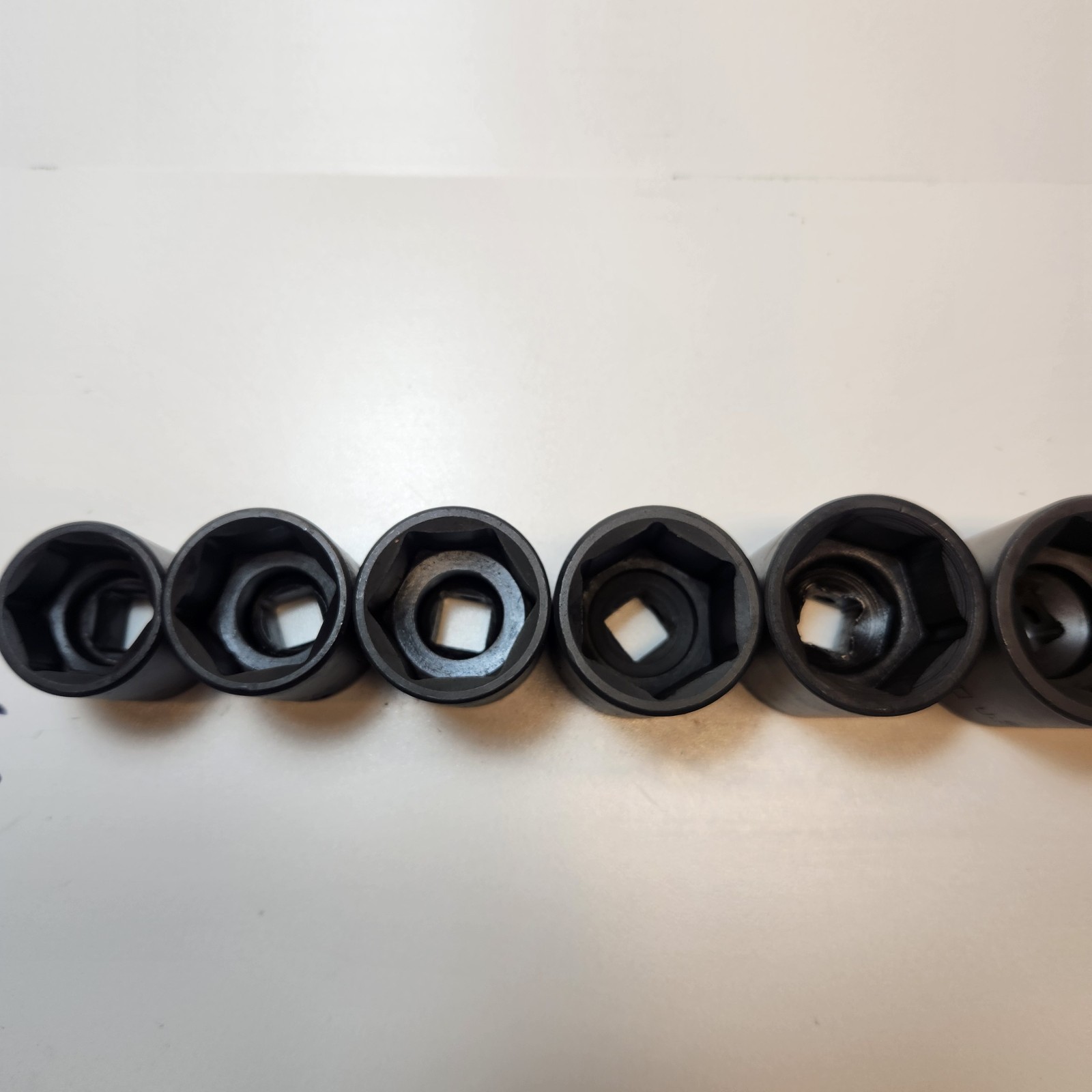 NAPA Professional Impact Socket Set of 16pcs 1/2 Drive USA NTP-612 to NTP-648