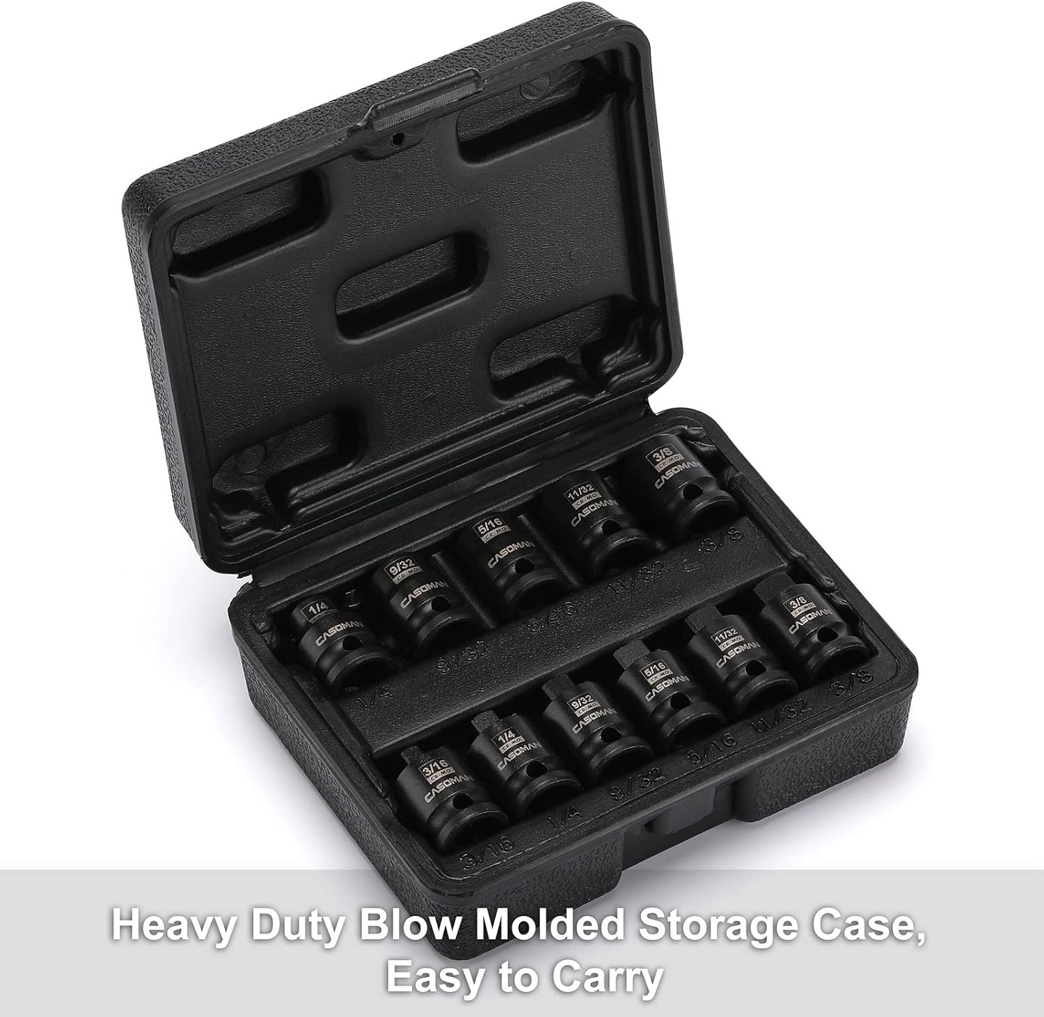 Corrosion-Resistant Socket Set, 3/8″ Drive