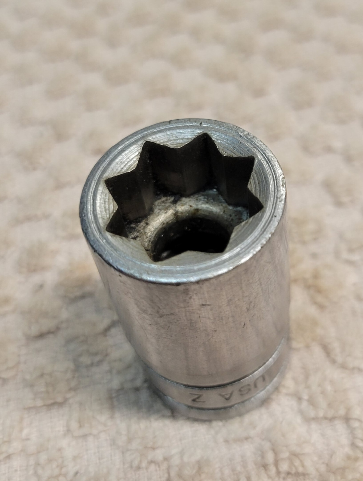 Snap-On Tools USA SAE 1/2″ Drive 1/2″ Double Square 8PT Chrome Socket SW416