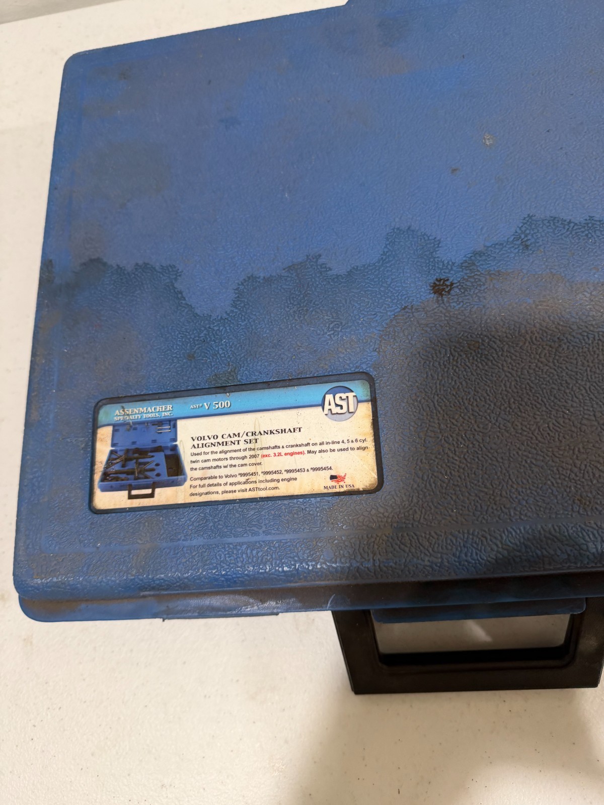 Assenmacher AST V500 Volvo camshaft crankshaft alignment tool 6E