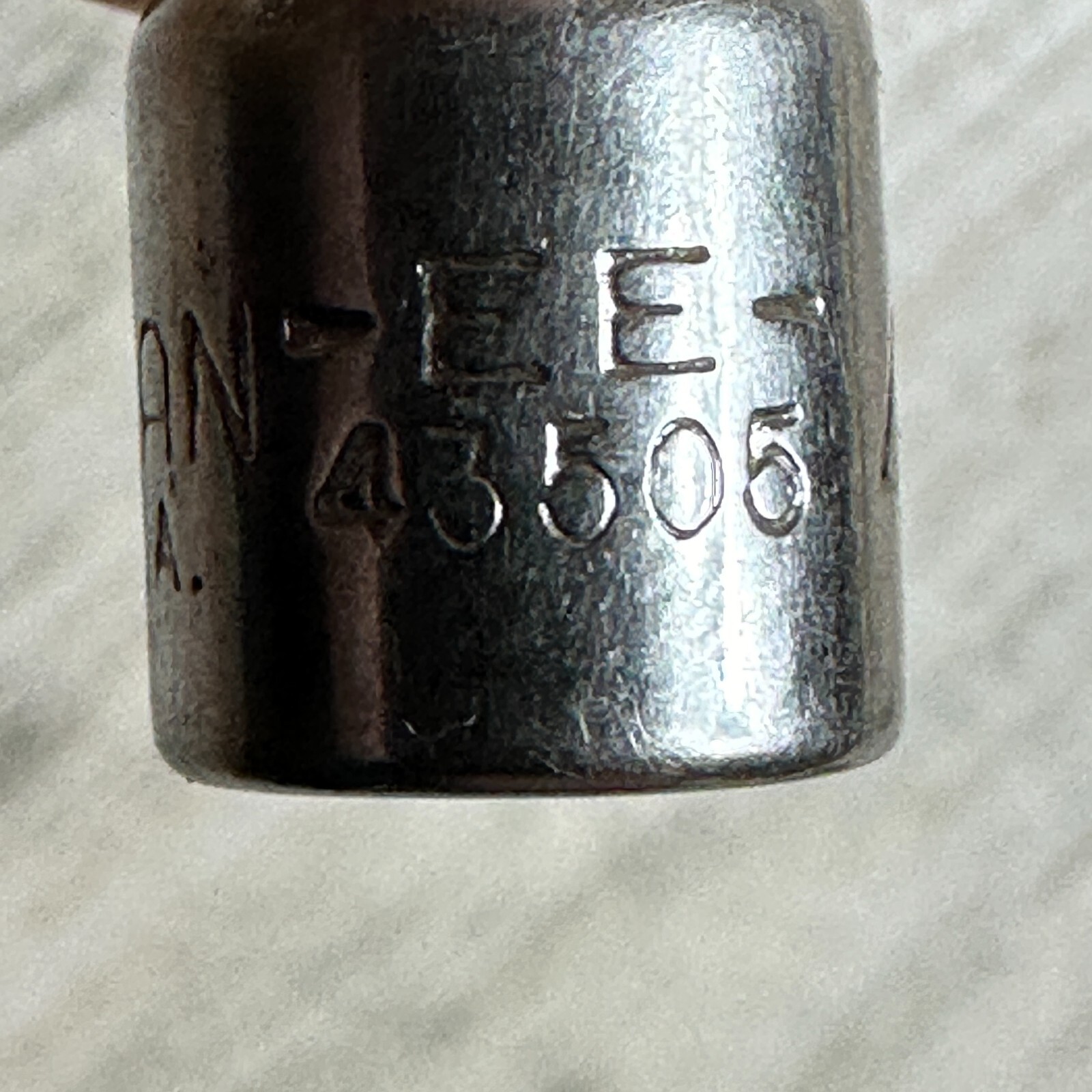 Craftsman USA 4mm Metric 6 Point 1/4″ Drive Shallow Socket 43505 EE Series