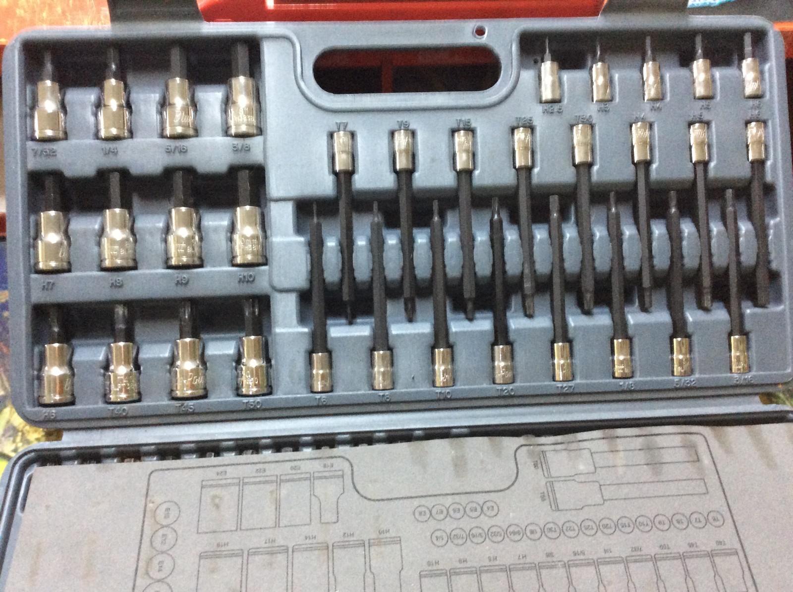 Blue-Point BLPTHC87 87pc Torx and Hex Bit Socket Driver Set.