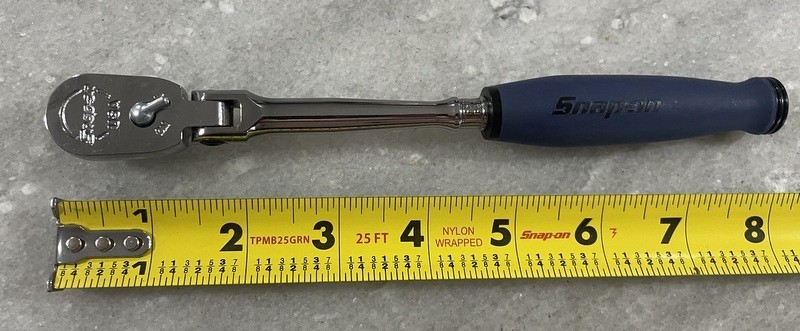 NEW Snap-On Tools 3/8″ POWER BLUE Long Handle Compact Flex-Head FHCLF72