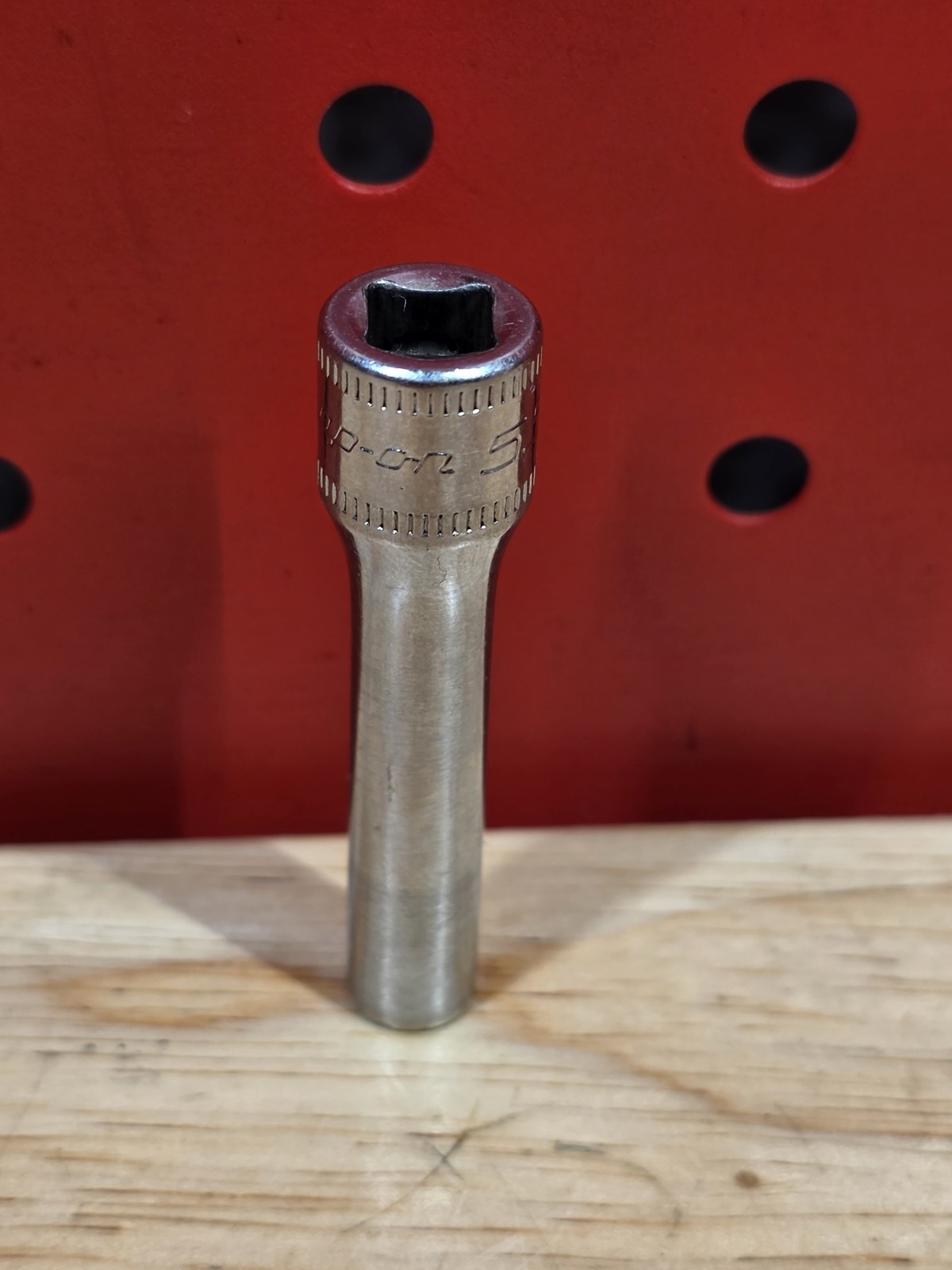 Snap-on Tools STMM5.5 5.5mm 1/4″ Drive Metric 6-Point Deep Chrome Socket USA