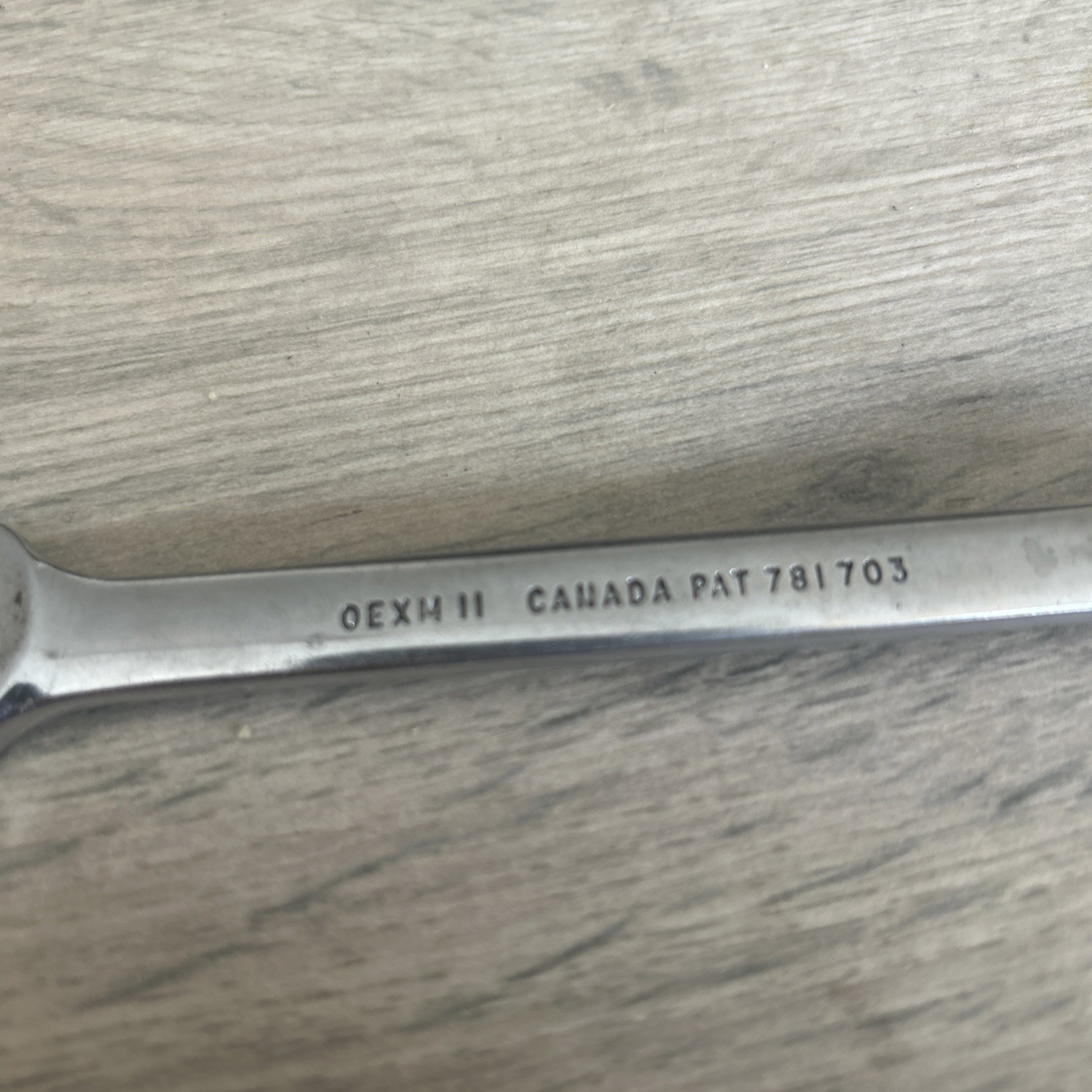 Snap On 11mm 12-Point Metric Combination Wrench OEXM11 Spanner Vintage