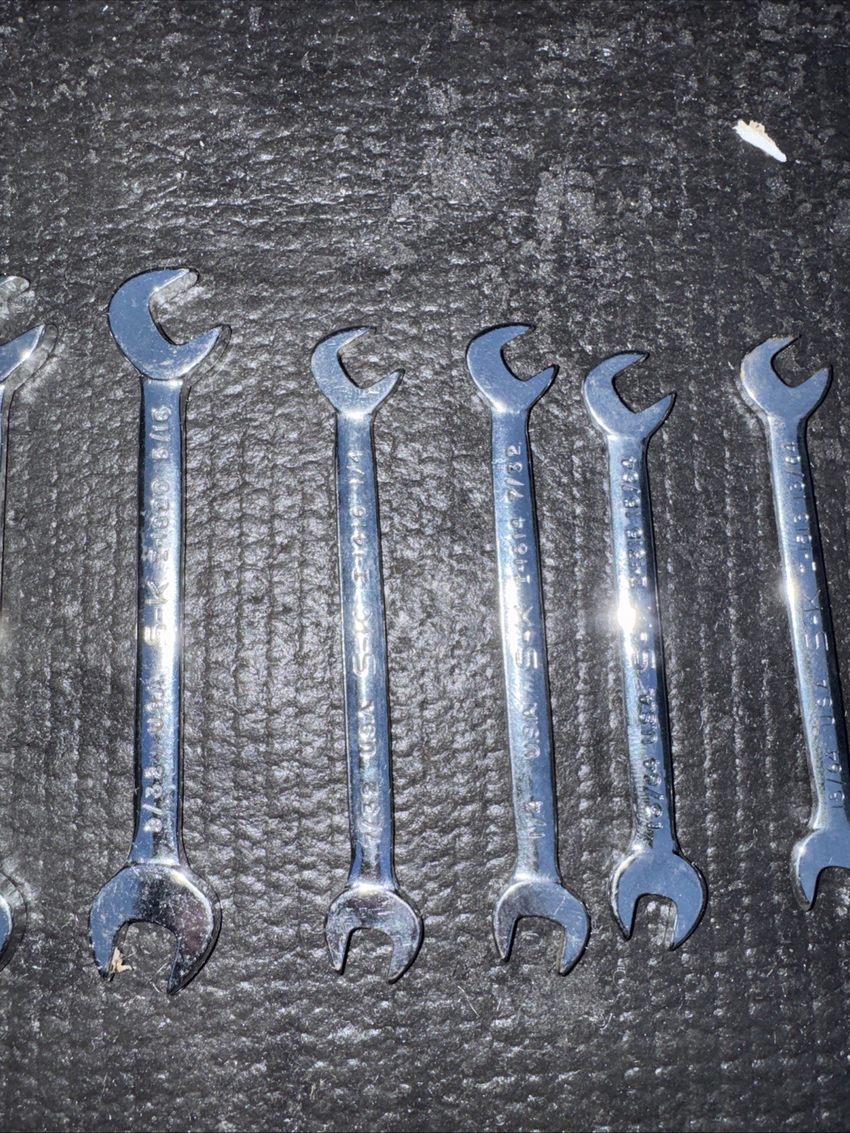 SK Dresser Tools USA Nos Rare 1610 10pc Miniature Ignition Wrench Plier Set