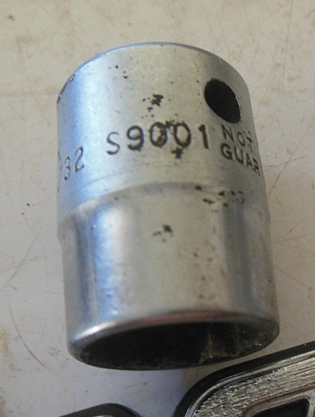 RARE VTG SNAP-ON S9001 21/32” Socket 1/2” Drive 12 Point USA