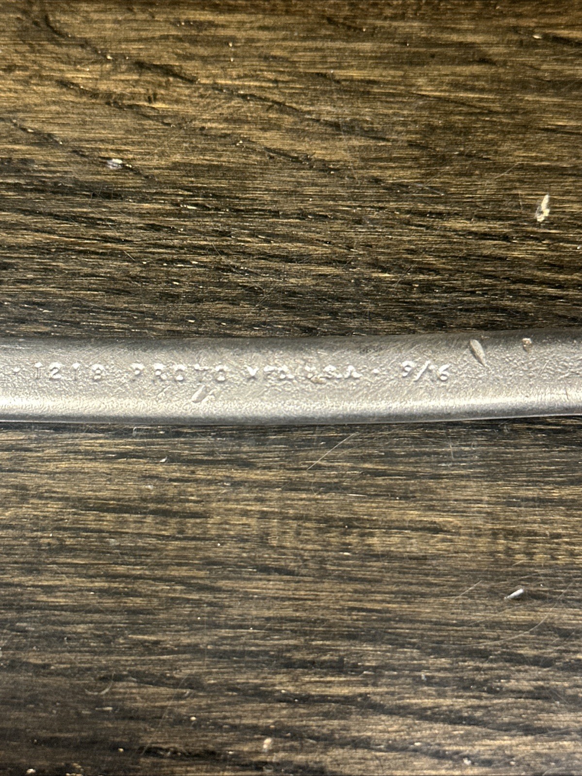 Proto 1218 9/16” 12 Point Combination Wrench USA. Modified