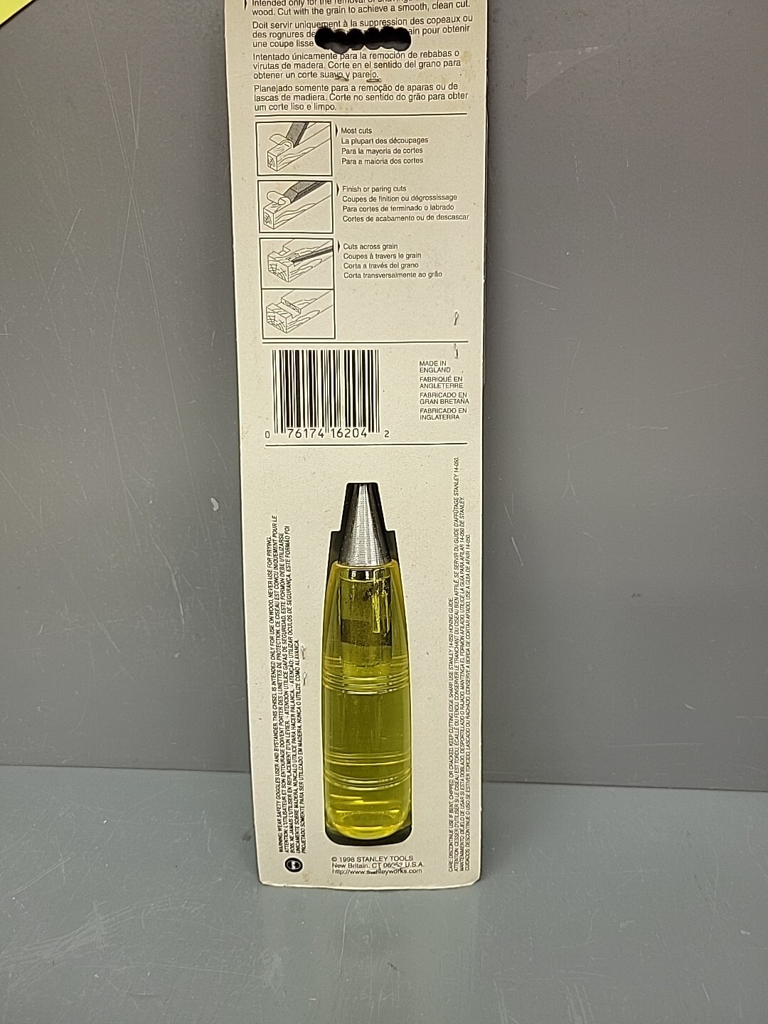 Stanley Wood Chisel 1/4″ 6mm 16-204 New Old Stock Sheffield England