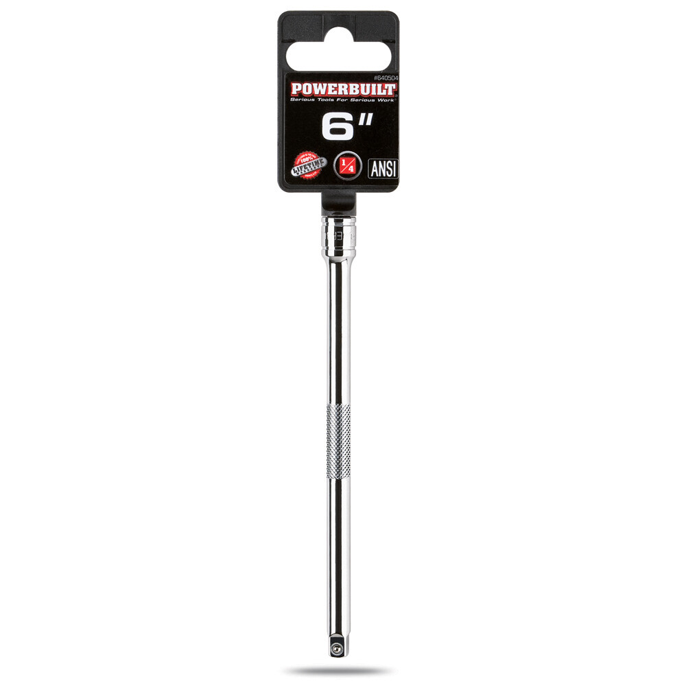 Powerbuilt 1/4 Inch Drive 6 Inch Extension – 640504