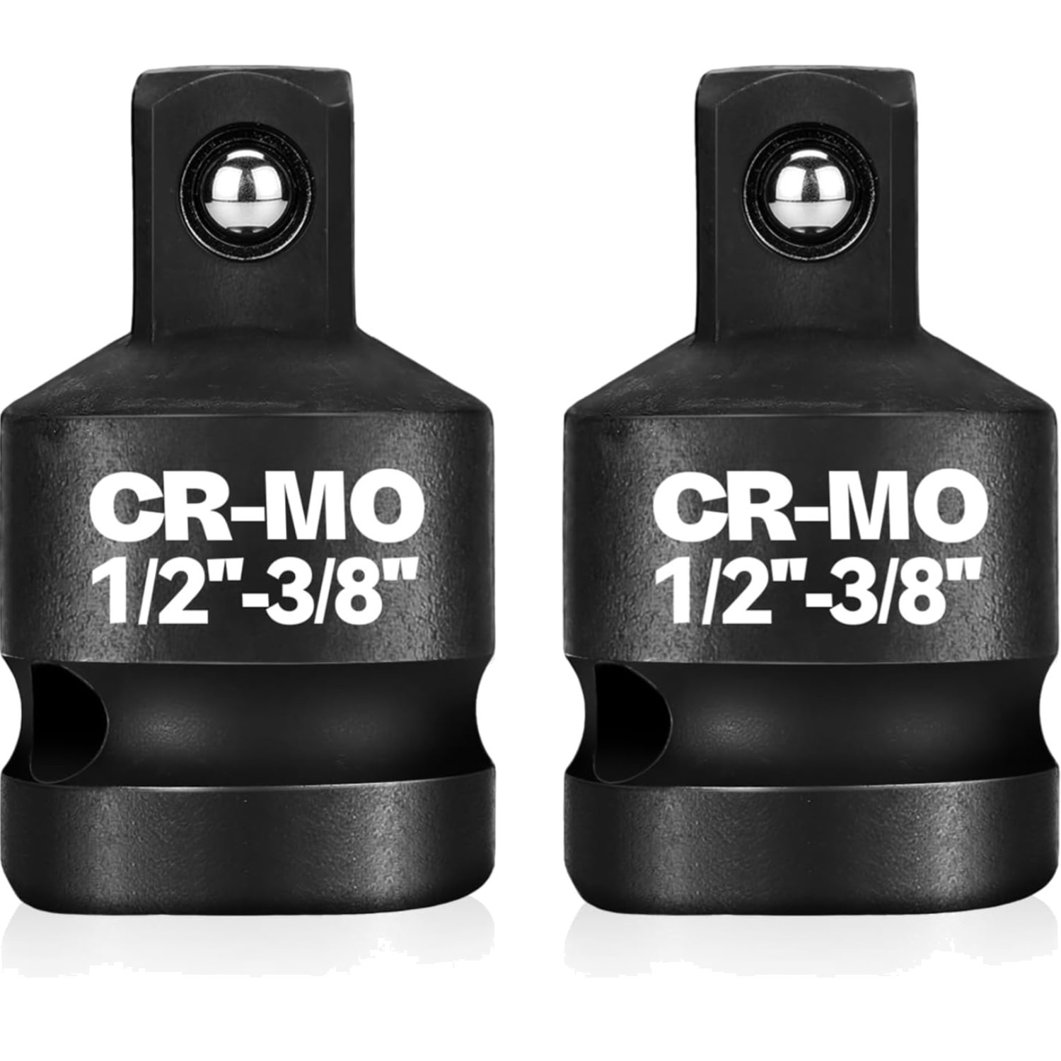 1/2″ Female to 3/8″ Male Impact Socket Adapter Reducer Set 2 Pcs