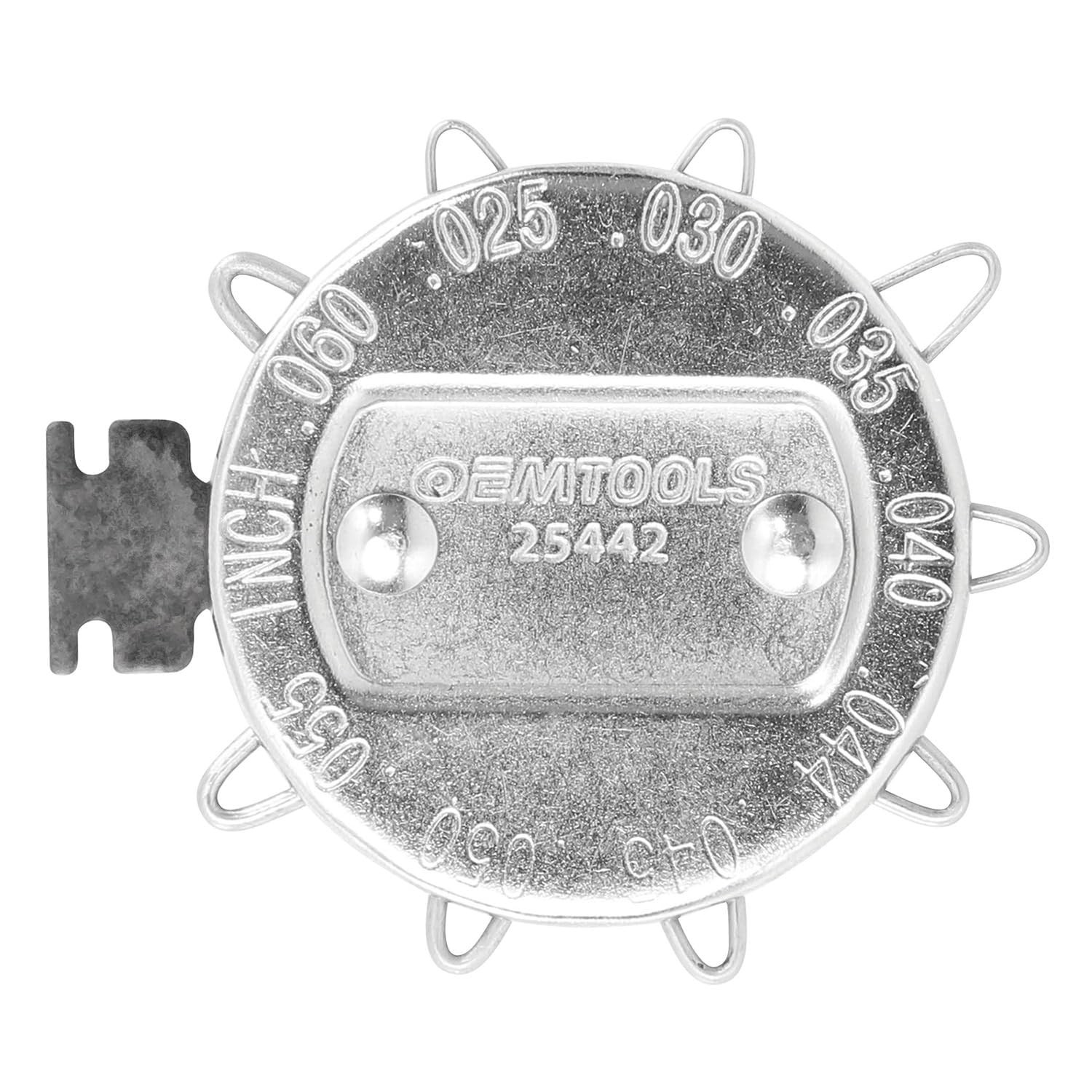 Compact 9-Wire Spark Plug Gap Tool – Dual Measurement for Engine Efficiency