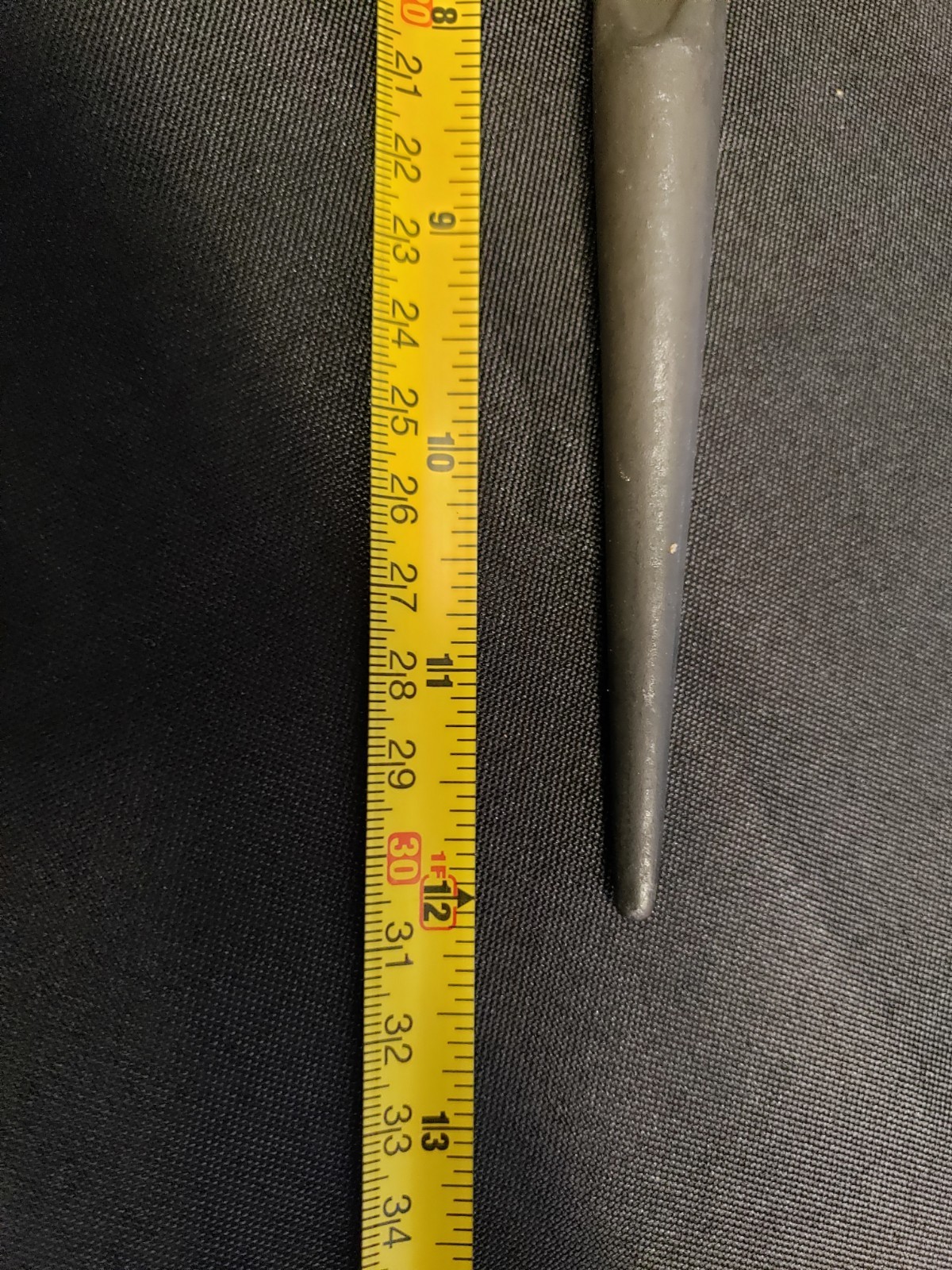 Rare Gearless Podger Spud Ratchet Wrench 3/8″ Drive W Reverse Black Oxide 12″