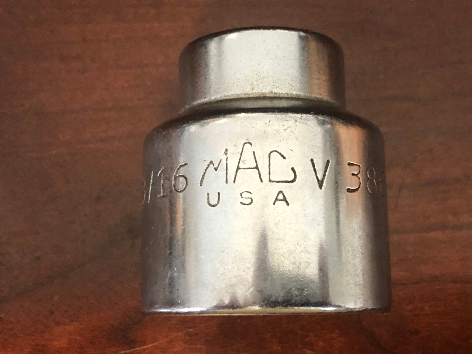 MAC Socket-1-3/16″ V386-6pt & 1/2″ drive