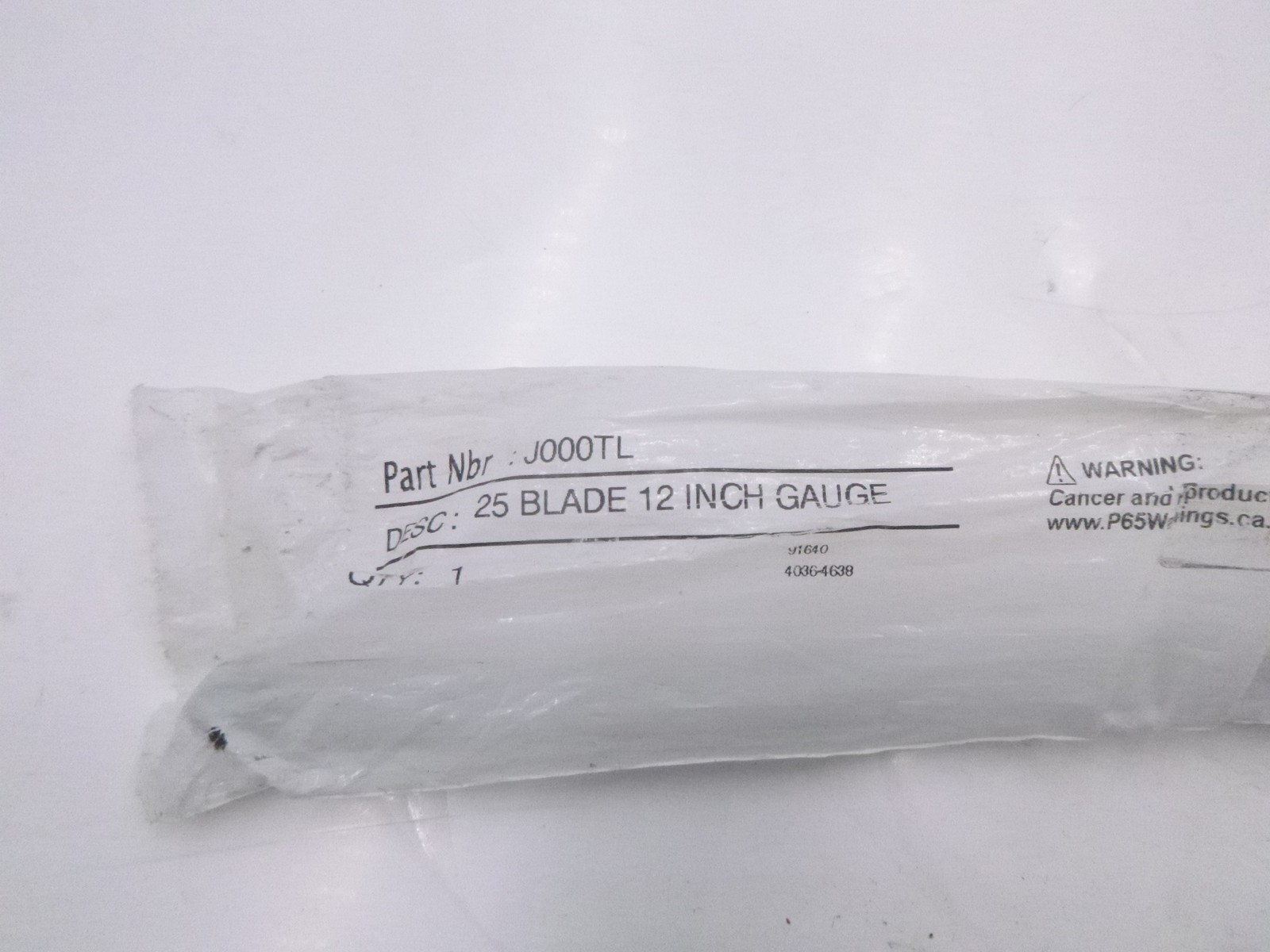 Proto Feeler Gauge Set 25 Blades 12″ J000TL