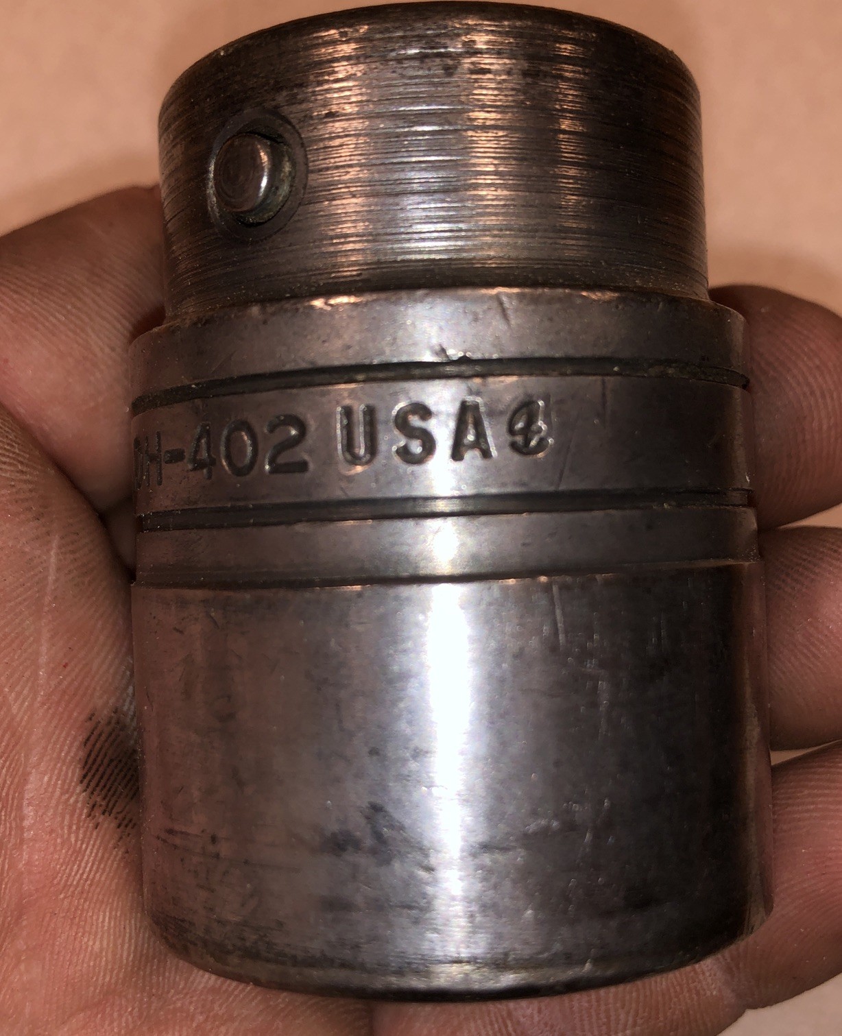 VTG 1954 Snap-On LDH-402 3/4” Drive 12 Point 1-1/4” Shallow Socket SNAPON
