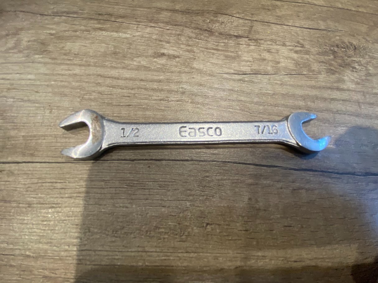 Easco 1/2″ & 7/16″ Oppen End Spanner USA 61 1116