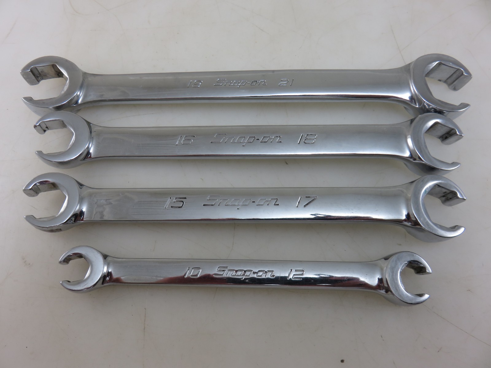 Snap-On METRIC RXFMS Series Flare Nut Wrench 4pc Set