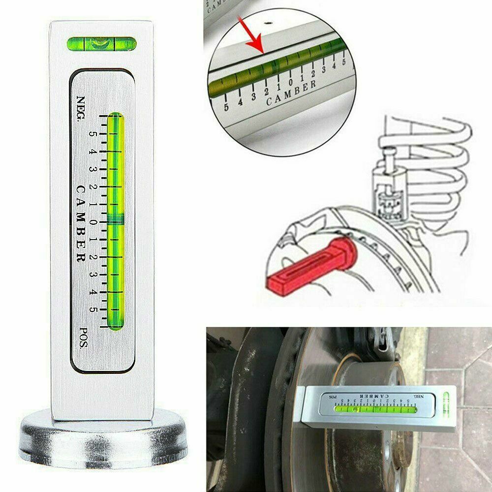 Adjustable Magnetic Gauge Tool Camber Castor Strut Wheel Alignment Fit Truck Car
