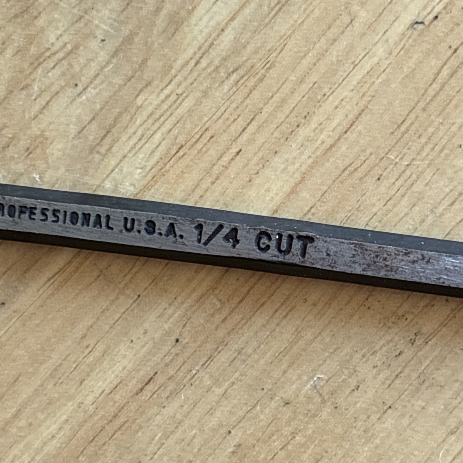 Proto Professional 1/4″ Flat Cut Chisel 3/16″ x 5″ 86A USA