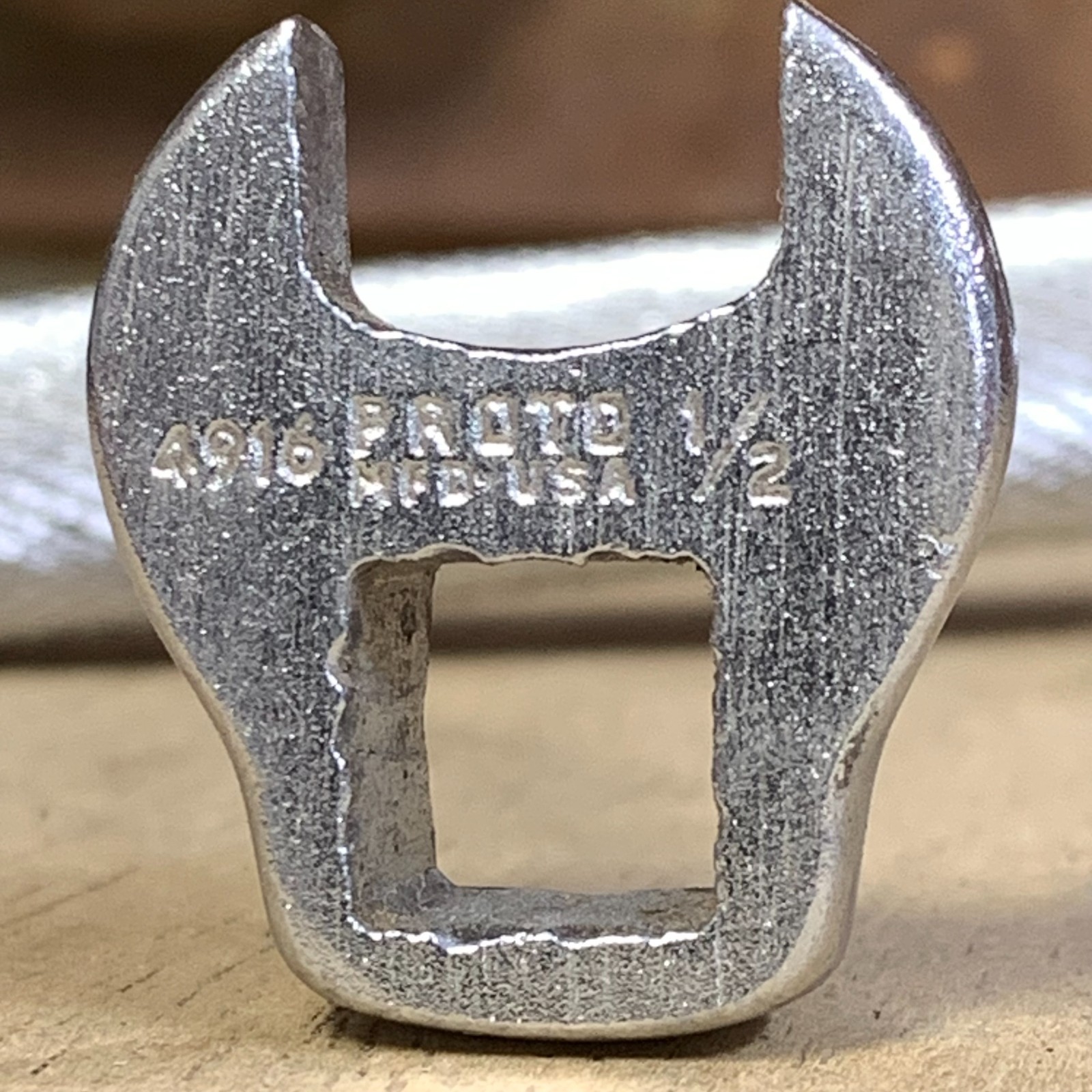 Nice – PROTO 5249 3/8″ drive ratchet & 3 Sockets & 1 Crows Foot – vintage